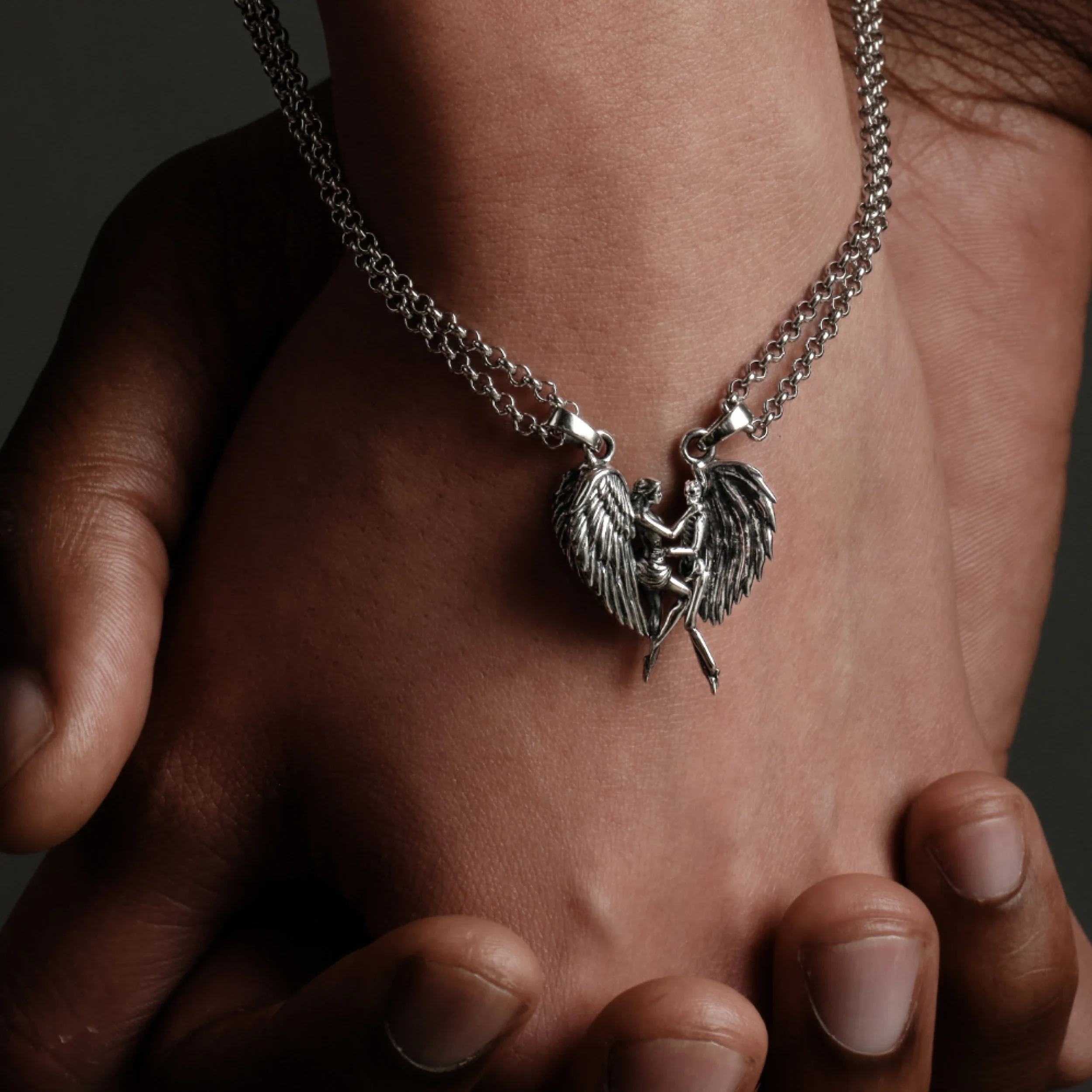 Angel To My Devil Necklace Duo - Image 2