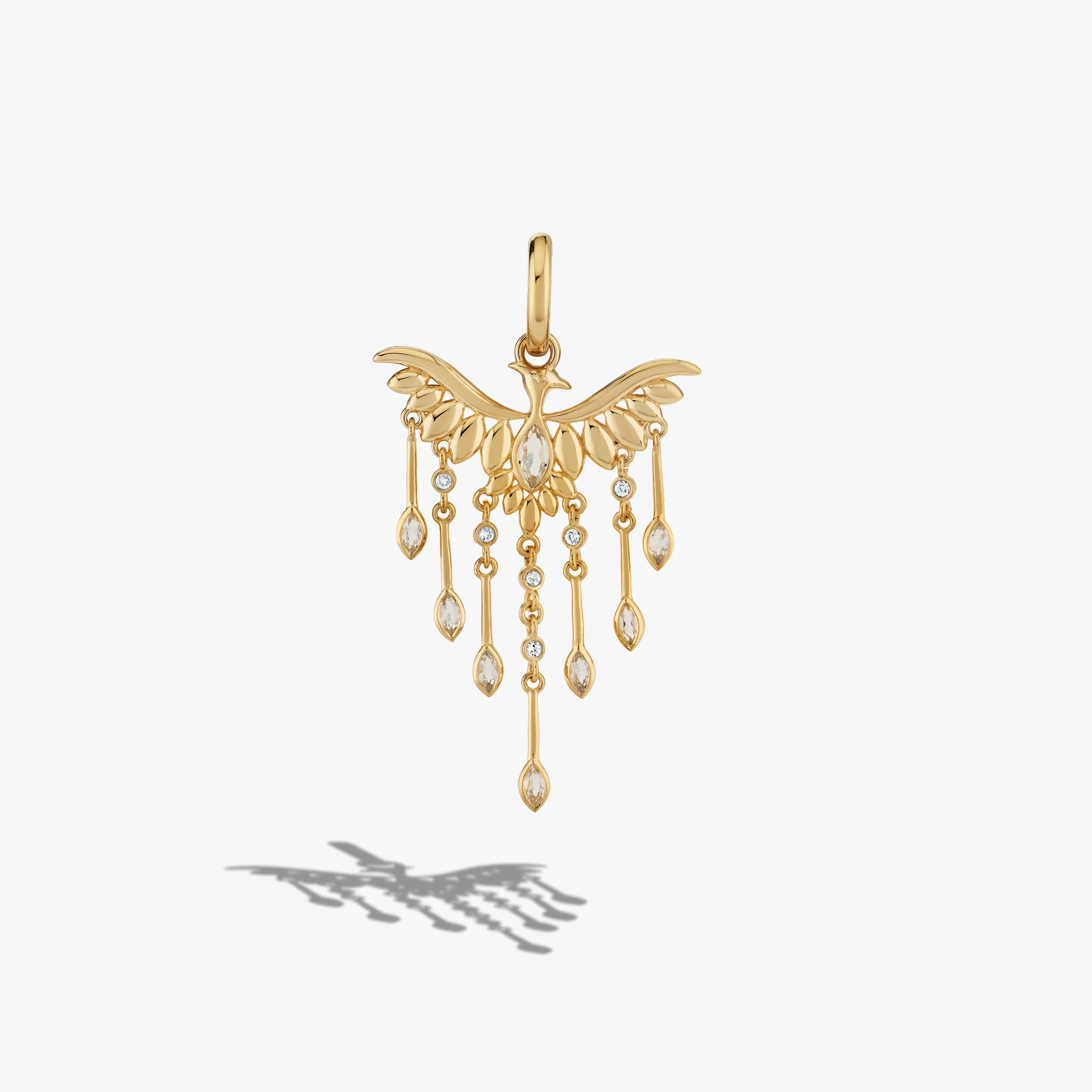 Chandelier Phoenix Drop Earrings - Image 3