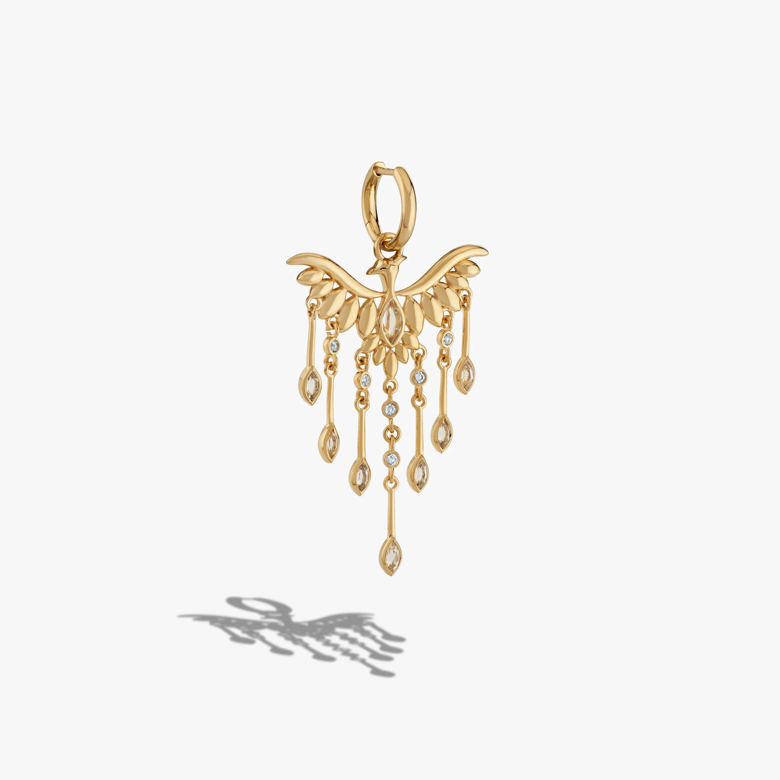 Chandelier Phoenix Drop Earrings - Image 4