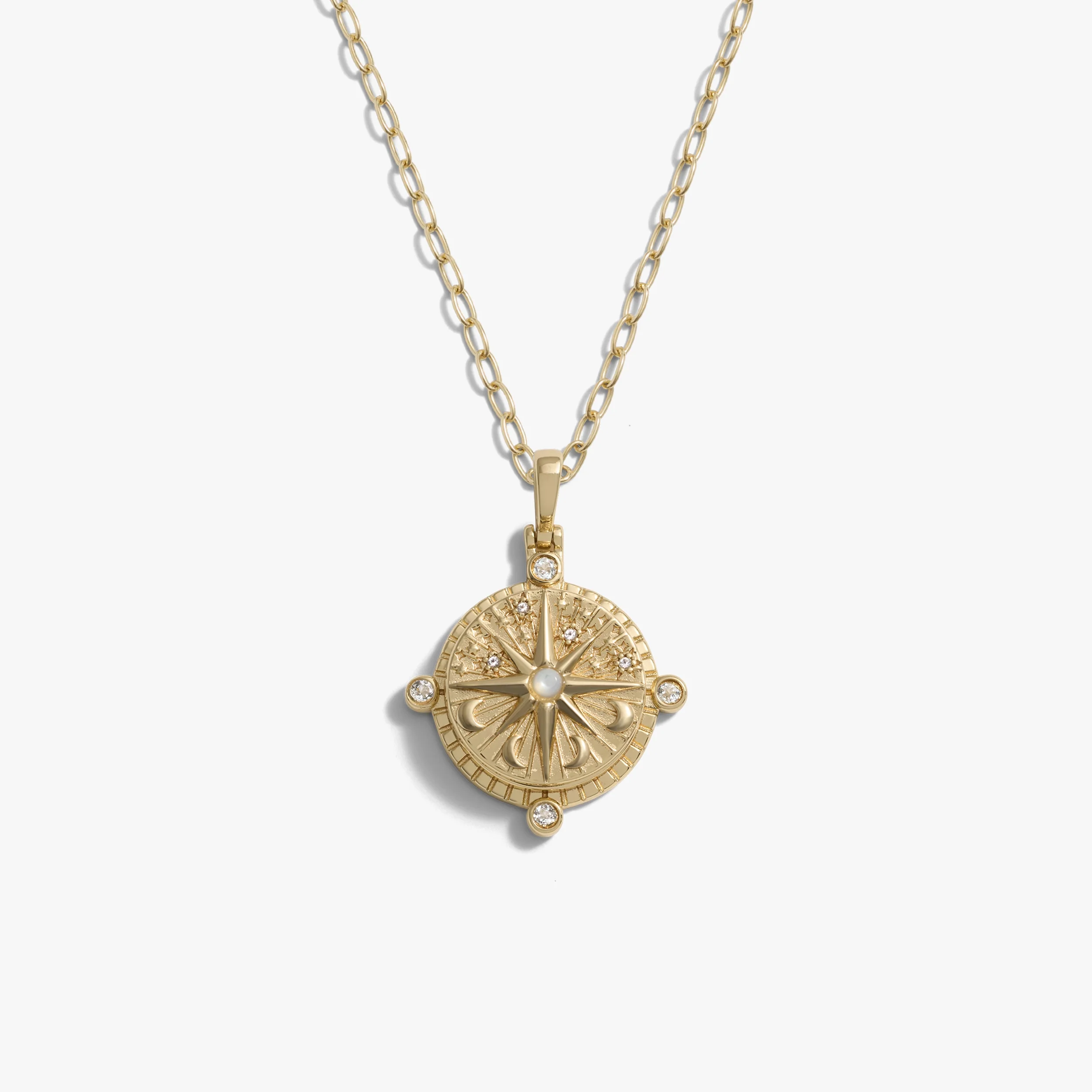 Compass Locket Necklace - Image 5