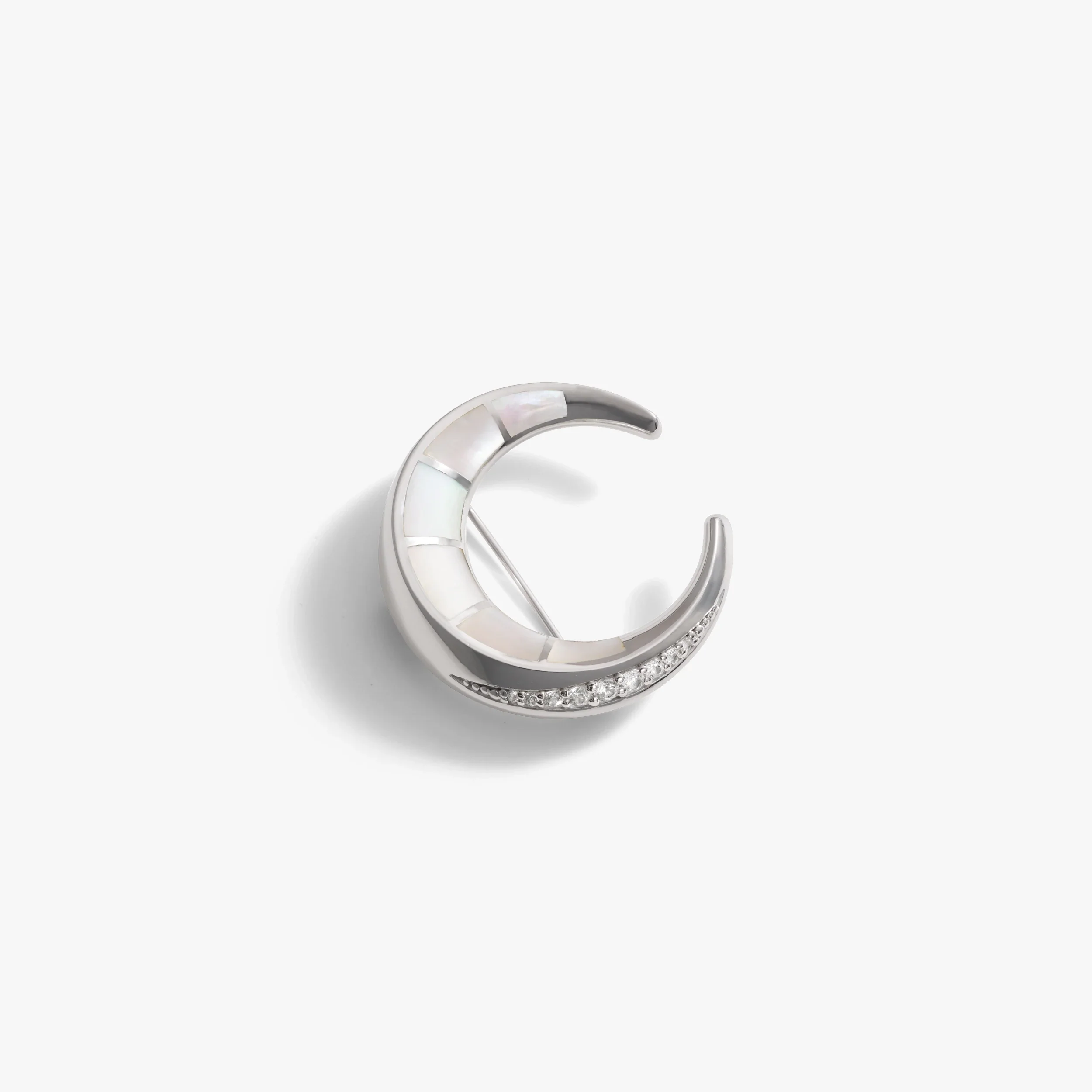 Crescent Moon Brooch - Image 6
