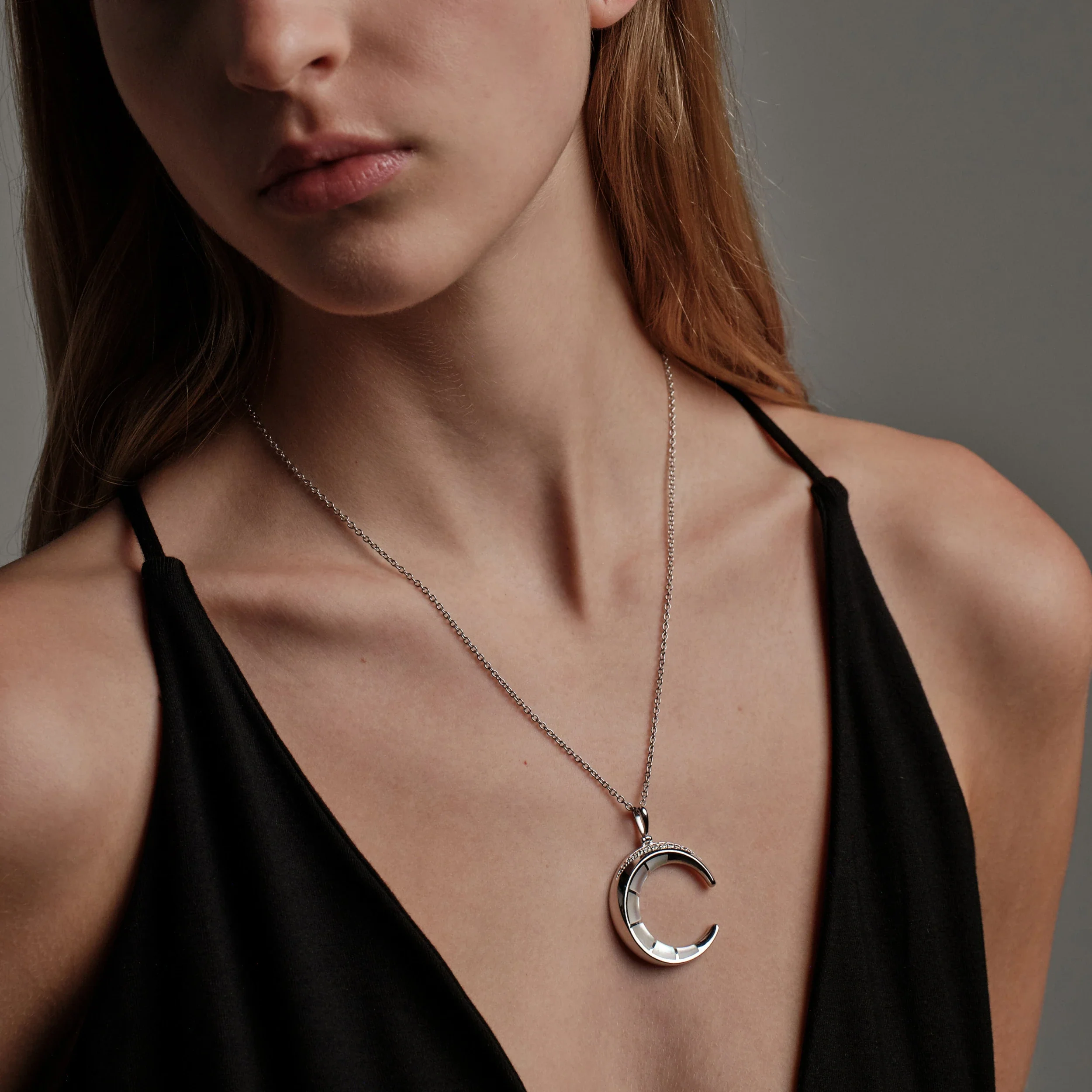 Crescent Moon Pendant - Image 2