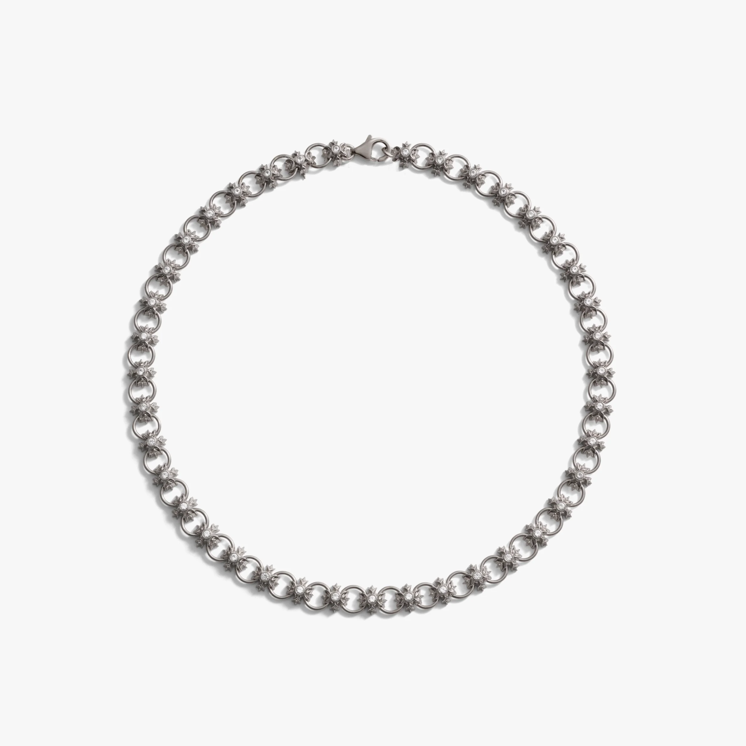 Triple Moon Crest Necklace - Image 5