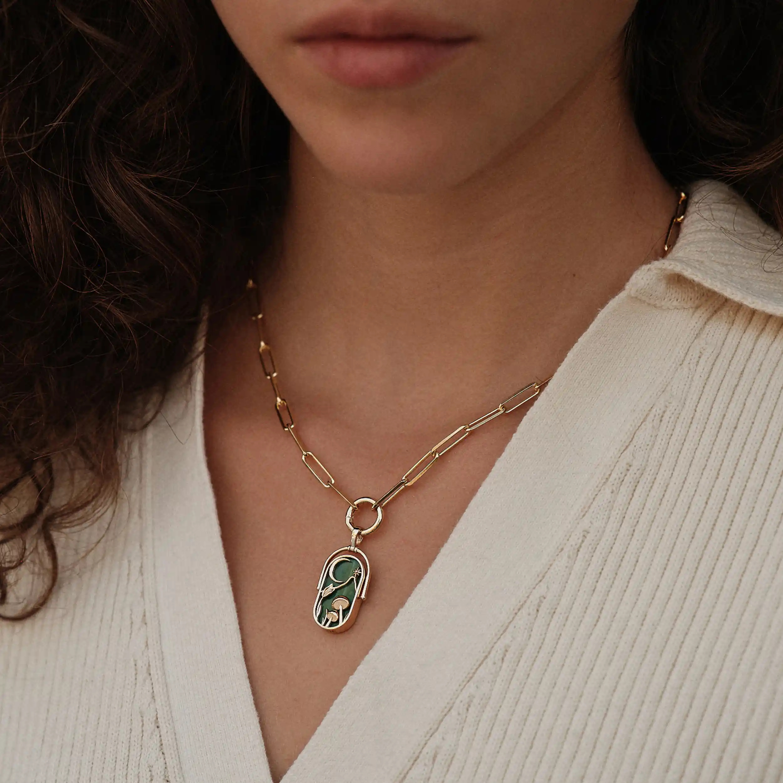 Element Single Charm Necklace - Image 3