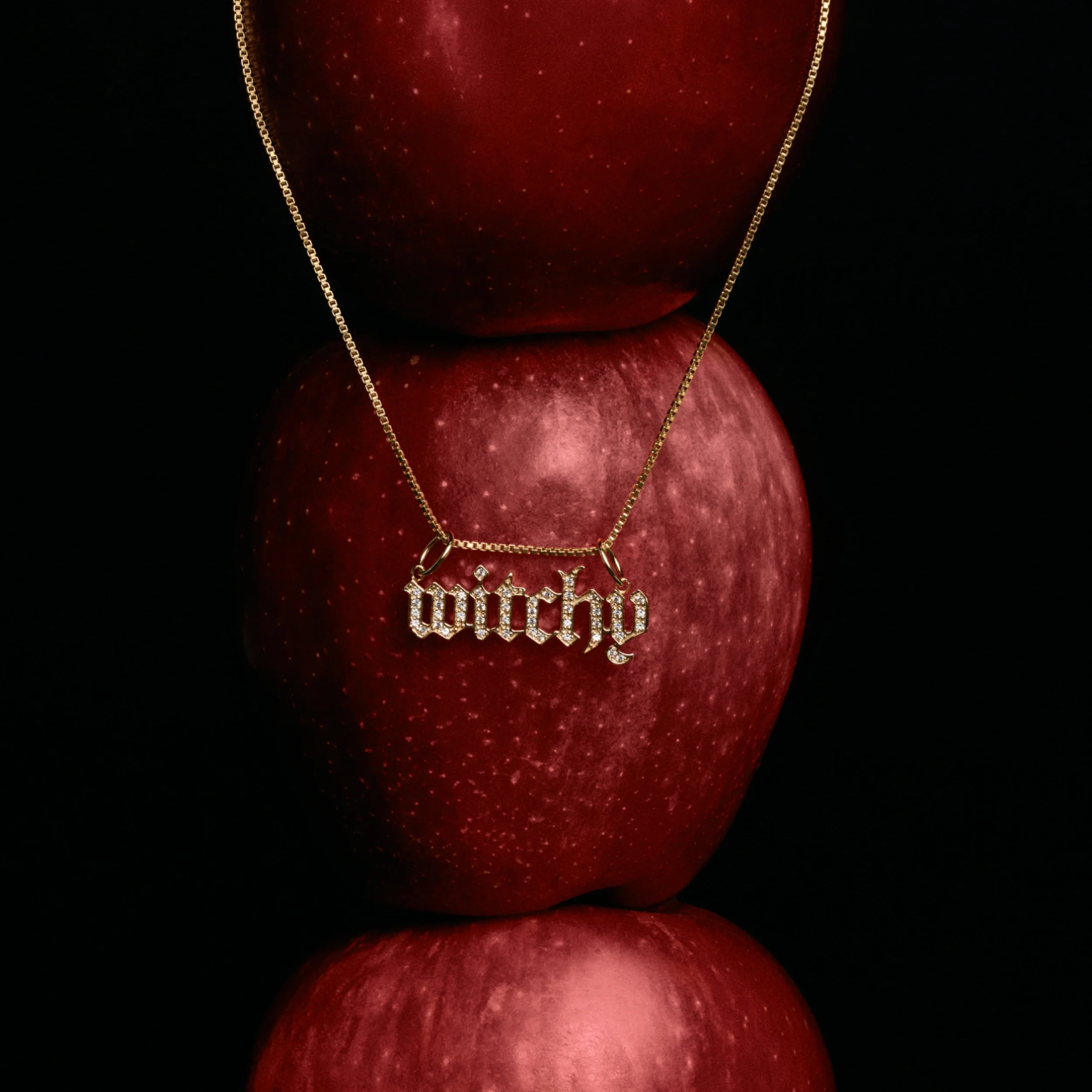 Witchy Nameplate Pendant - Image 3