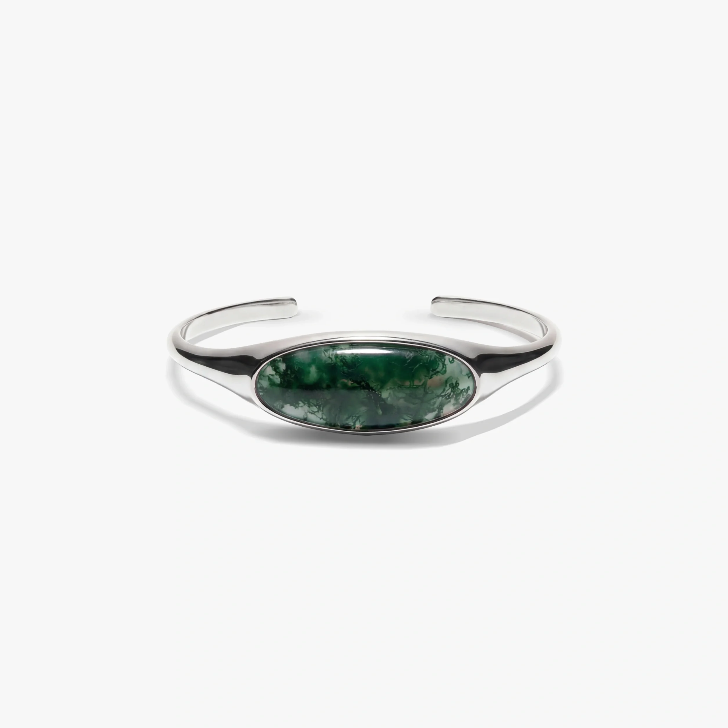 Gemstone Cabochon Stacking Cuff - Image 6