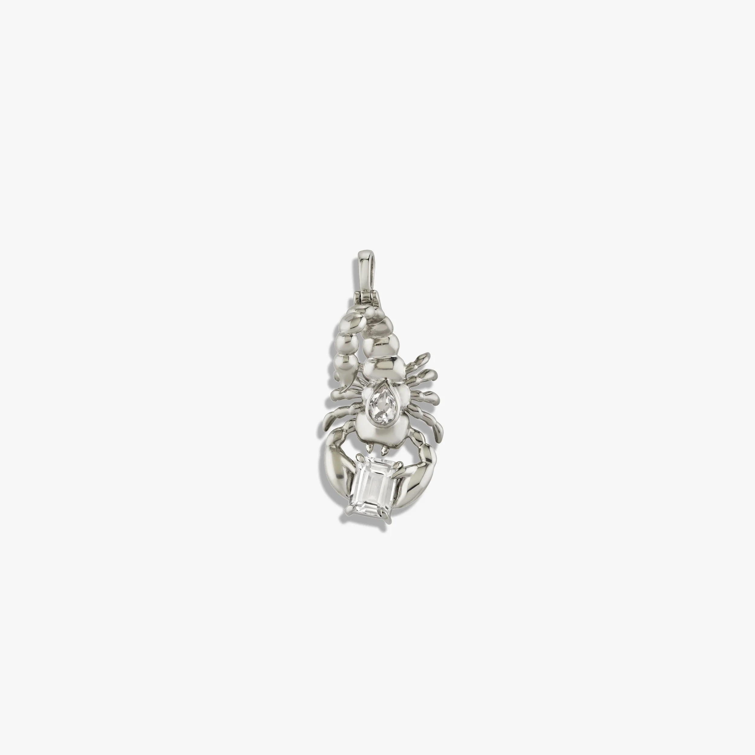 Gemstone Scorpion Amulet