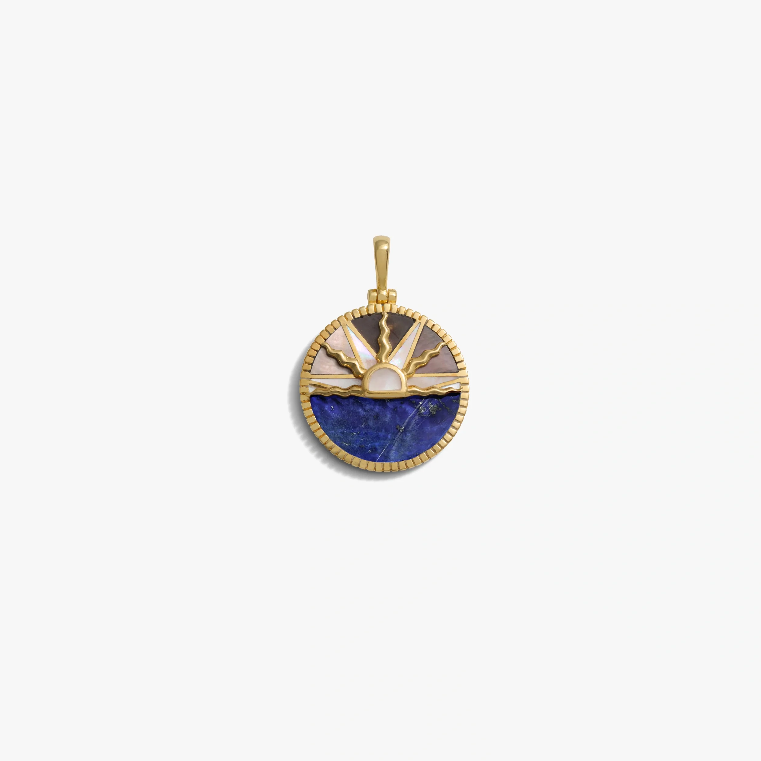 Gemstone Inlay Sunrise Coin - Image 5