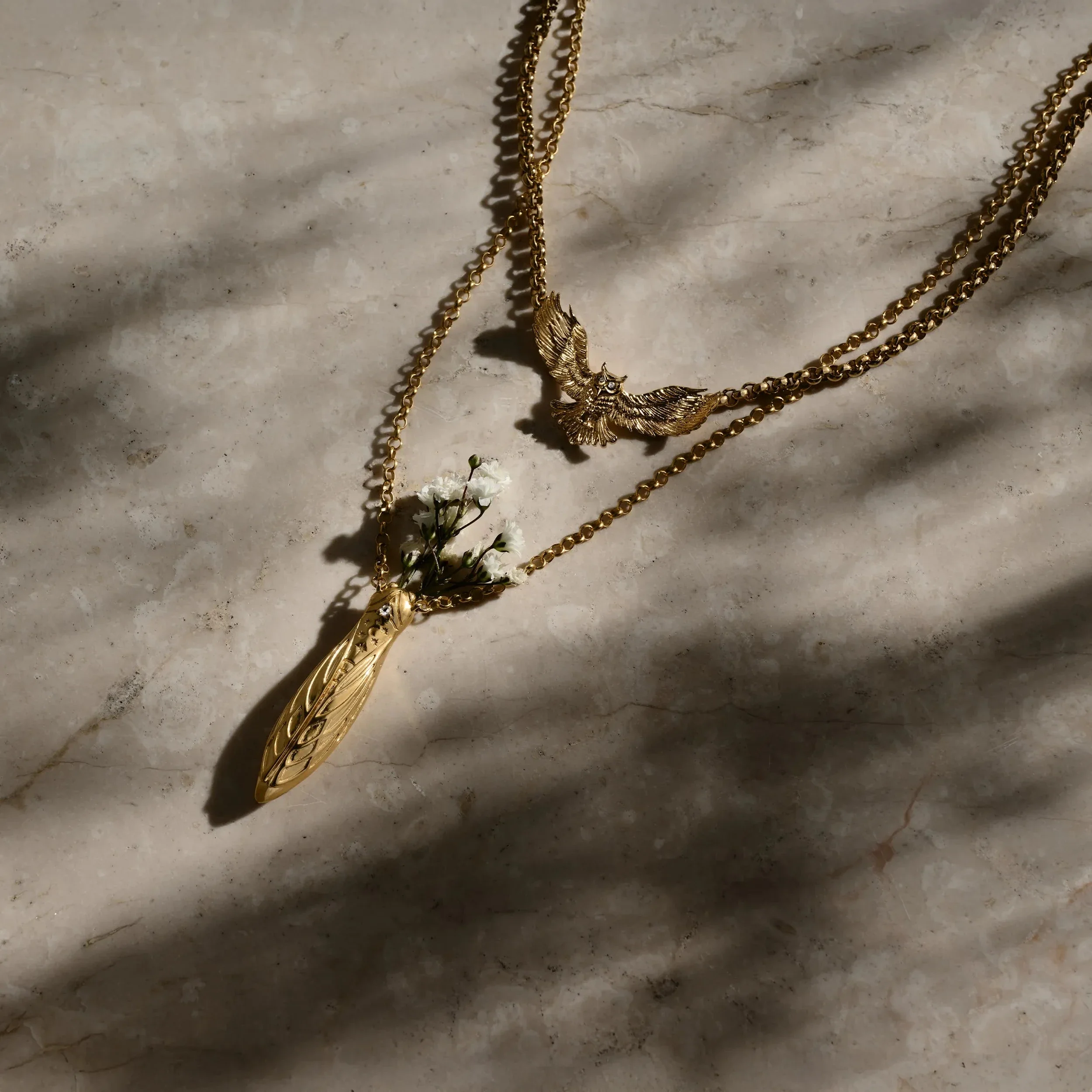 Great Horned Owl Necklace - Image 3