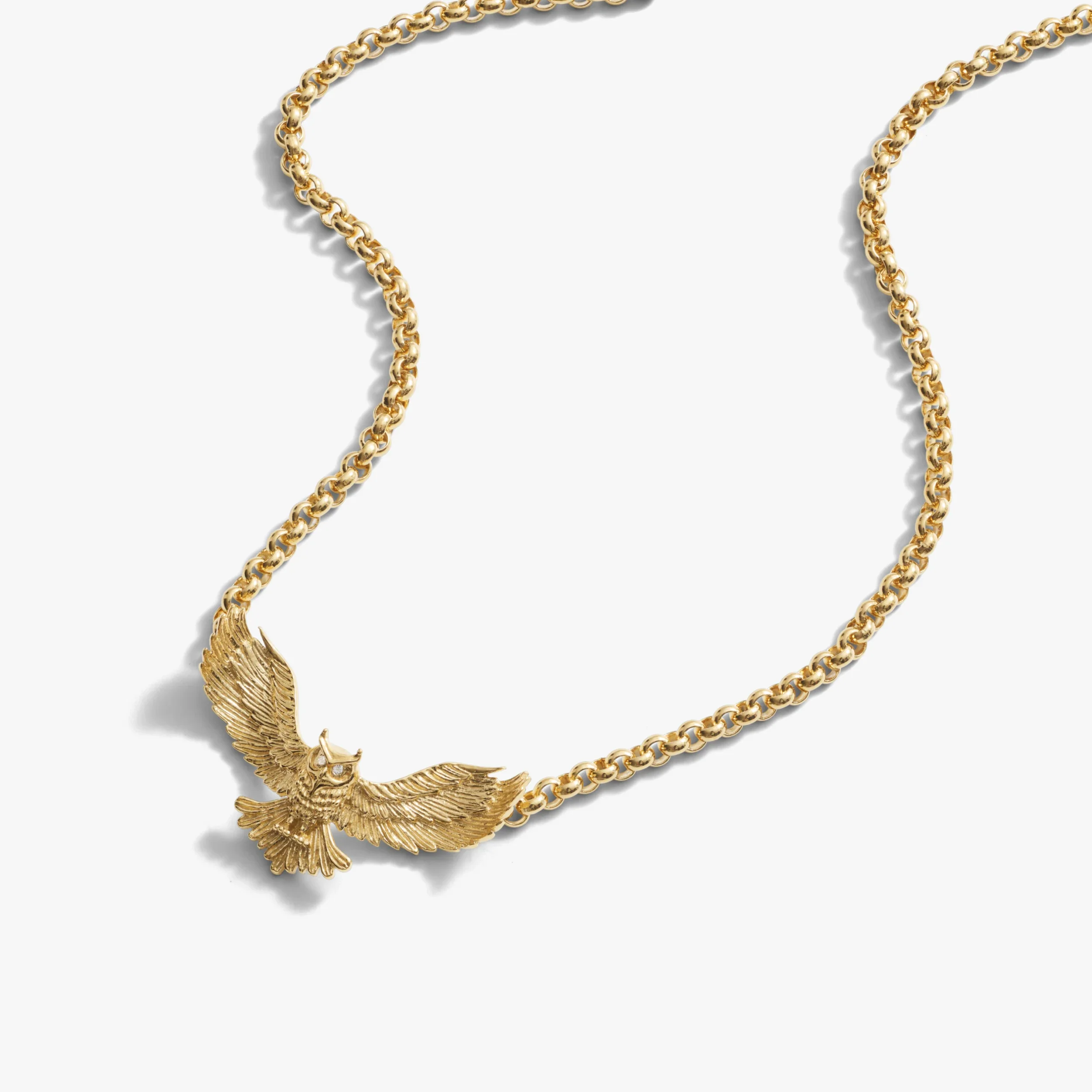 Great Horned Owl Necklace - Image 4