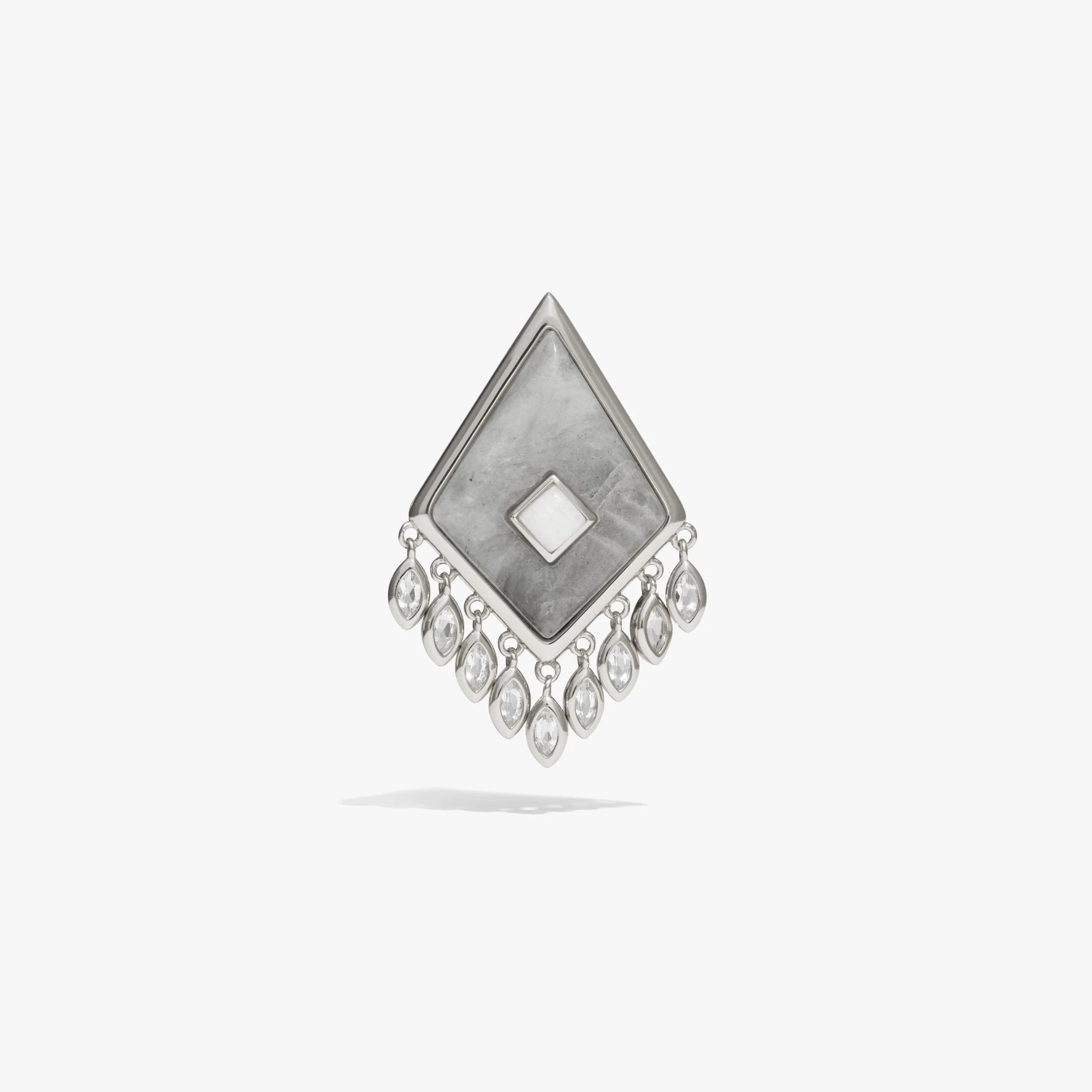 Labradorite Boho Kite Earrings - Image 5