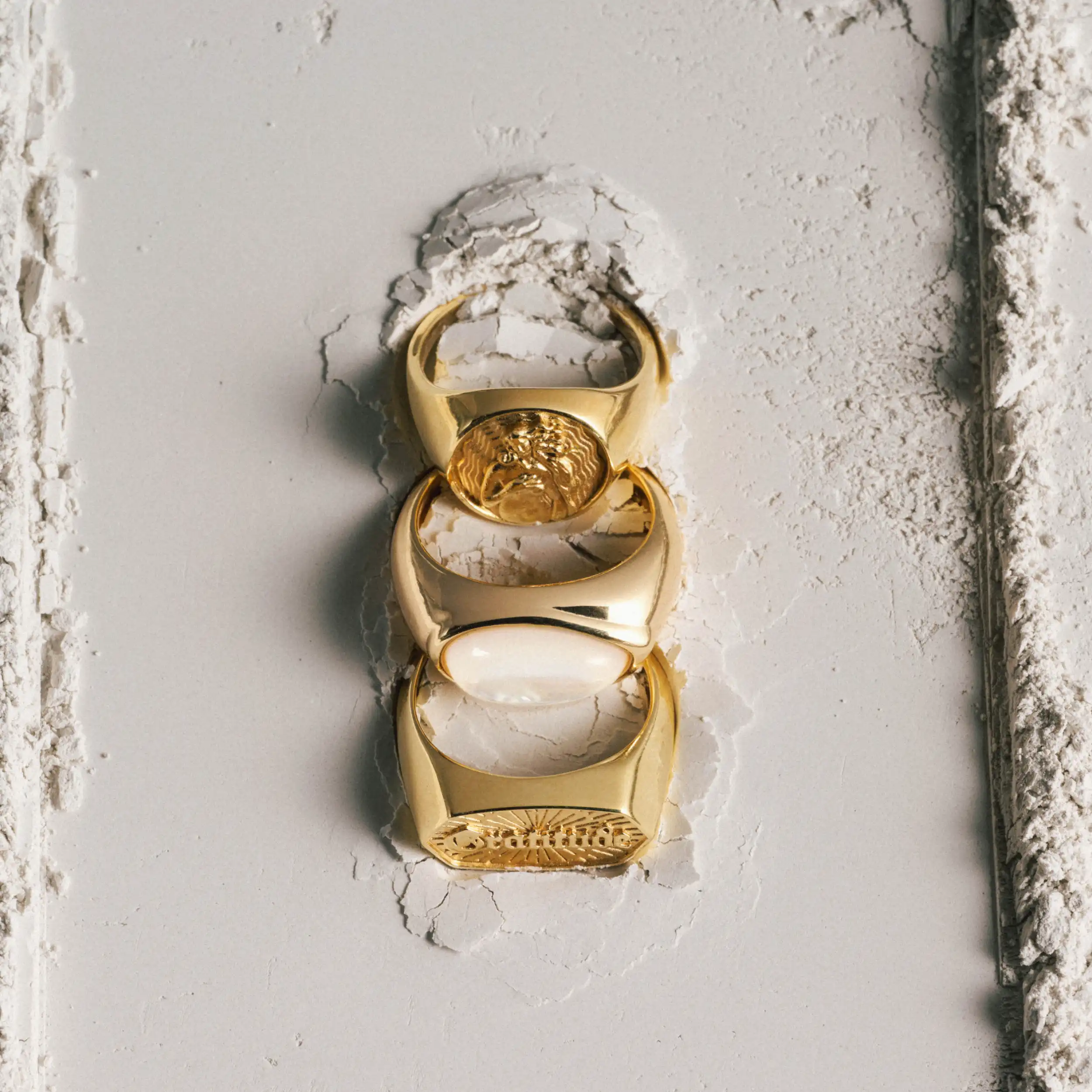 Gemstone Signet Ring - Image 3