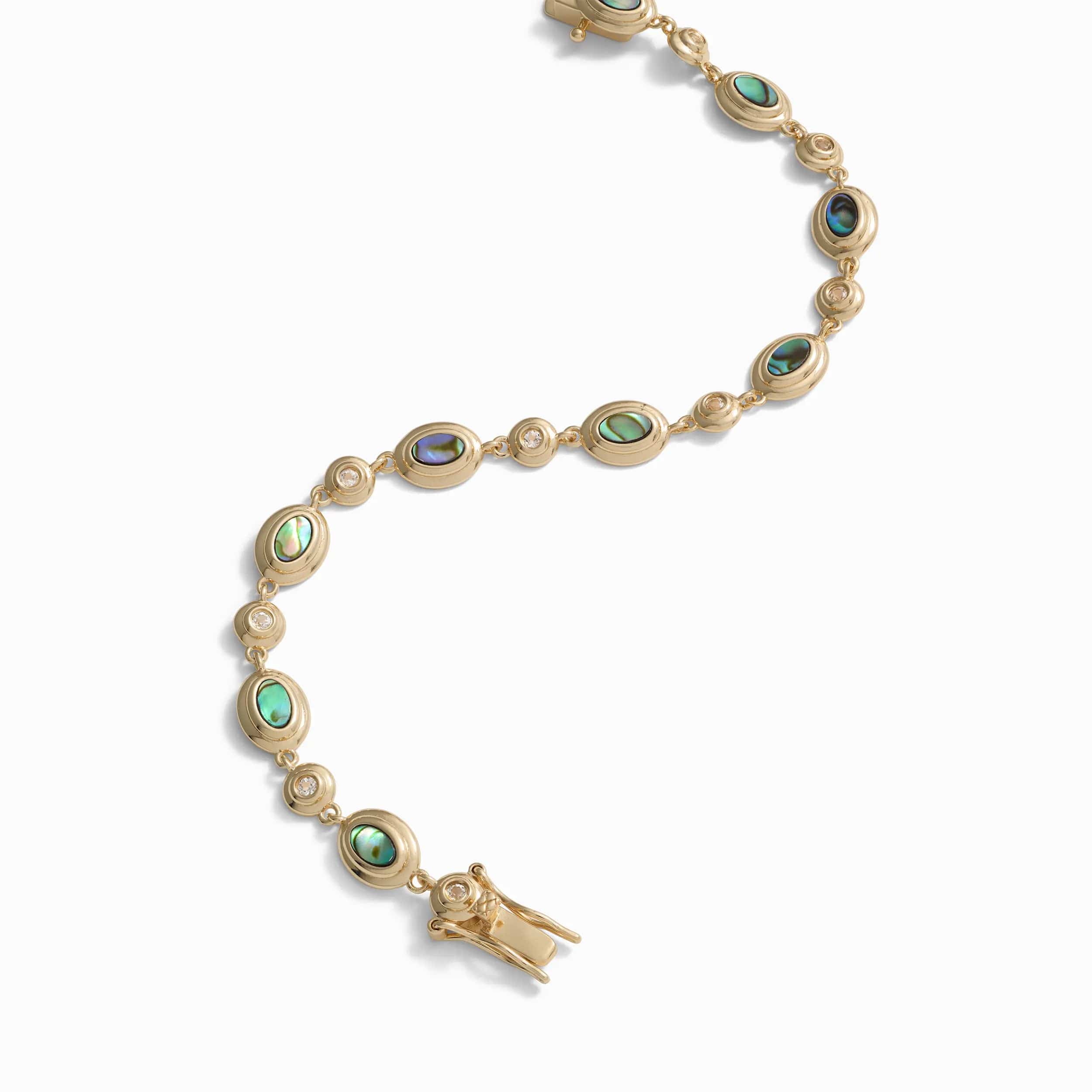 Men's Abalone Tennis Bracelet - Image 3