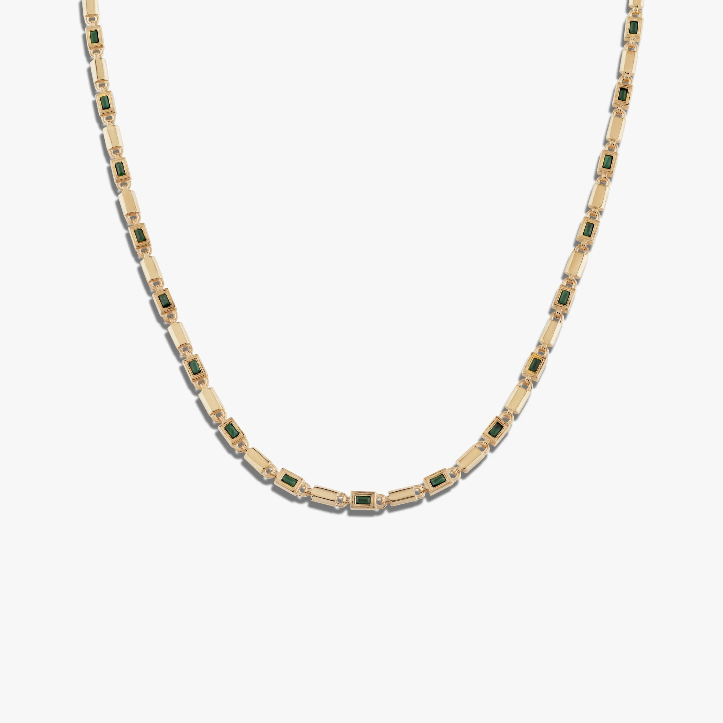 Geo Link Tennis Necklace - Image 4
