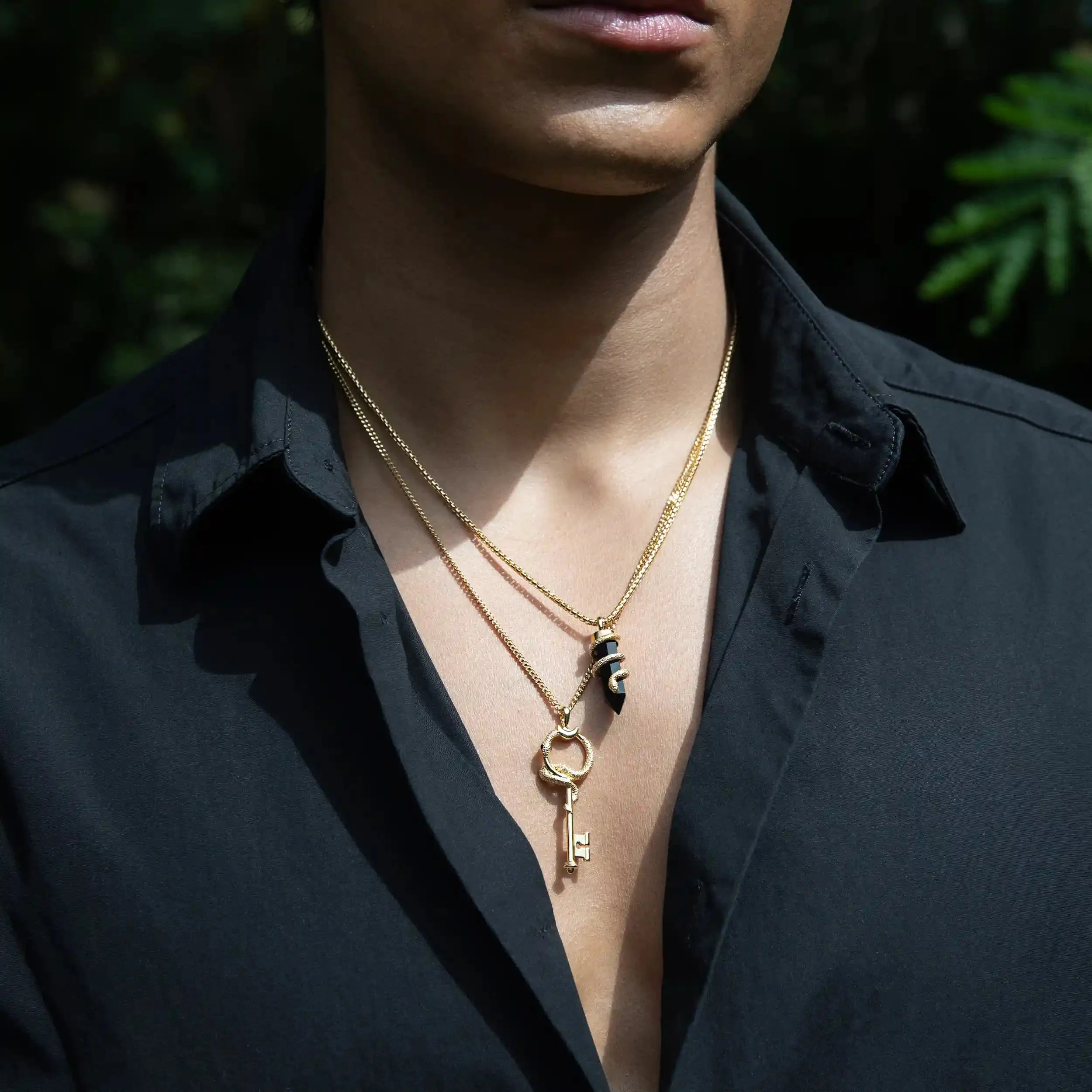 Men's Gate of Hades Key Necklace - Image 4