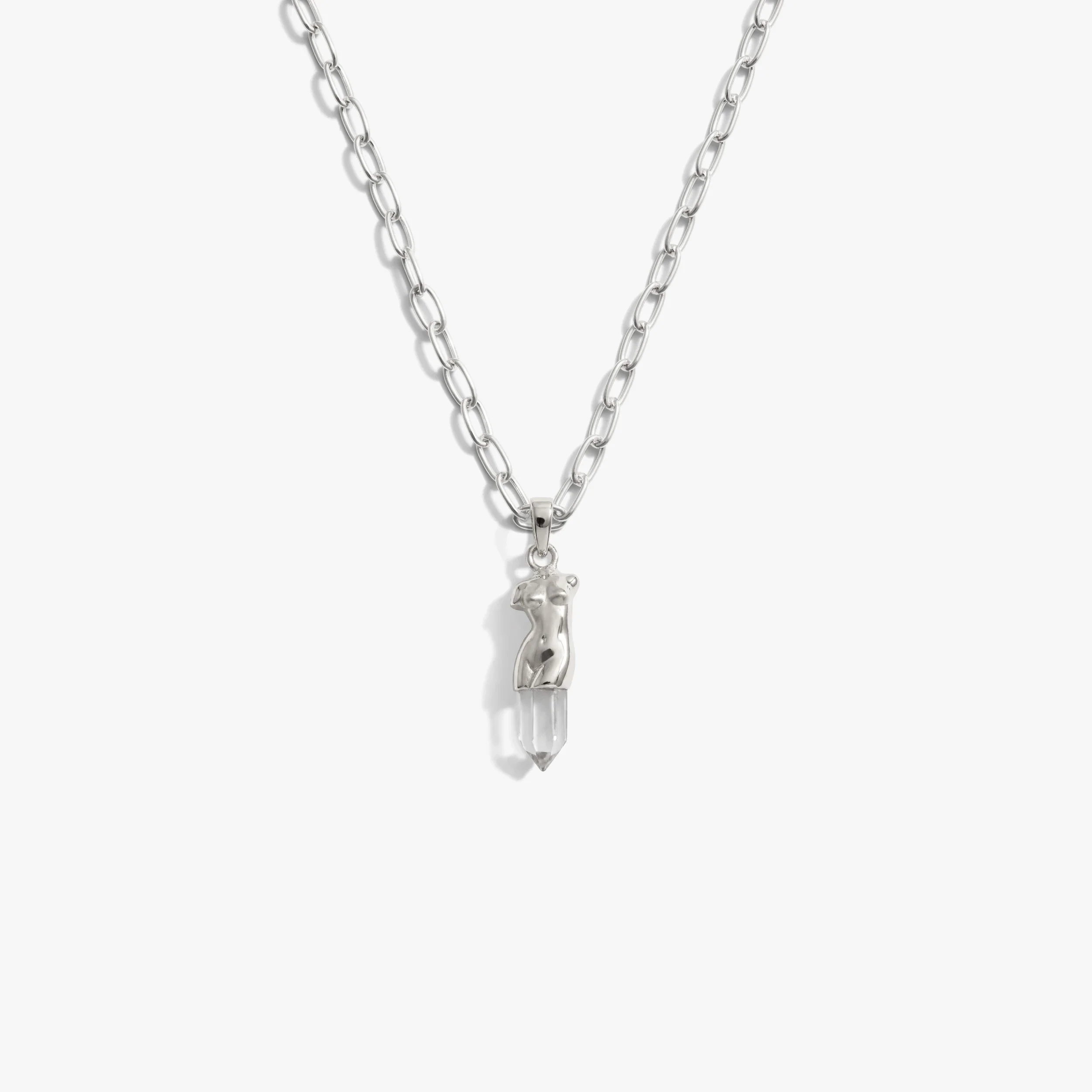 Classical Bust Pendant Necklace - Image 5