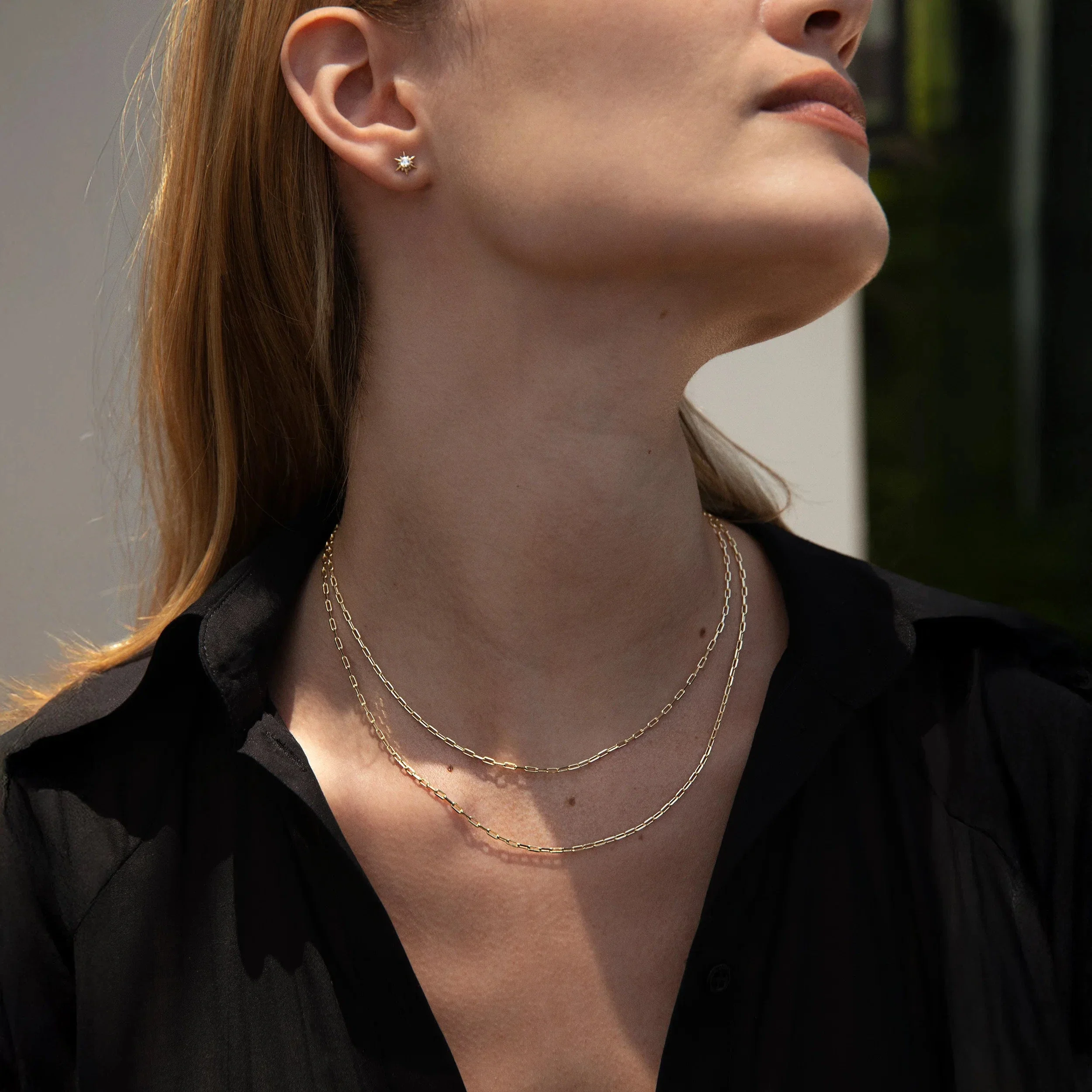 Mini Paperclip Gold Chain - Image 2