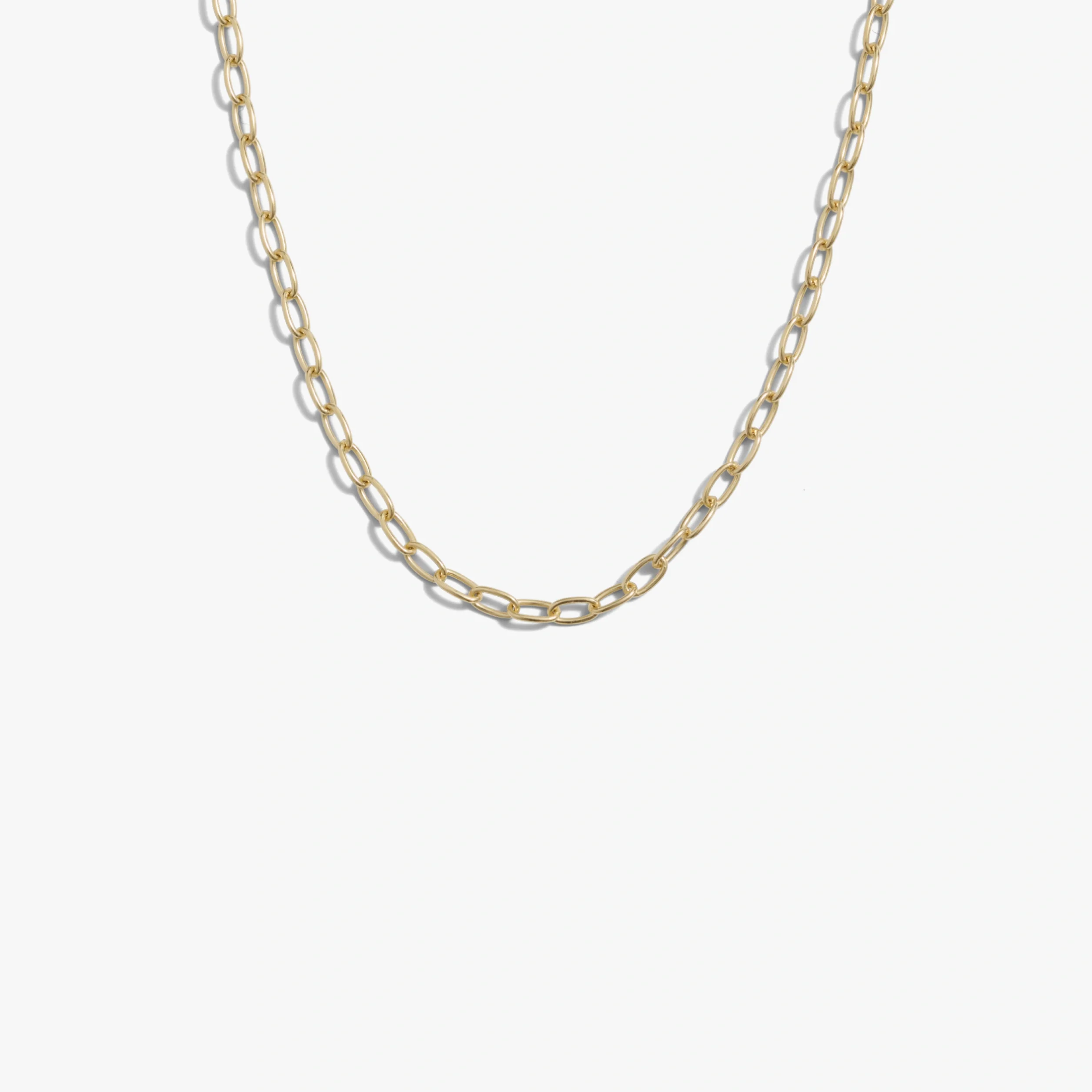 Mini Paperclip Chain Necklace - Image 5