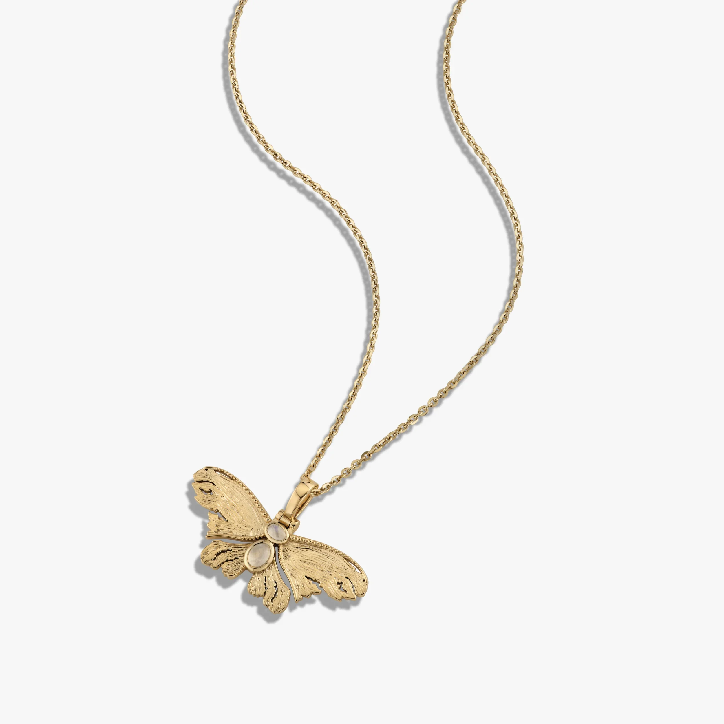 Moonstone Moth Pendant - Image 7