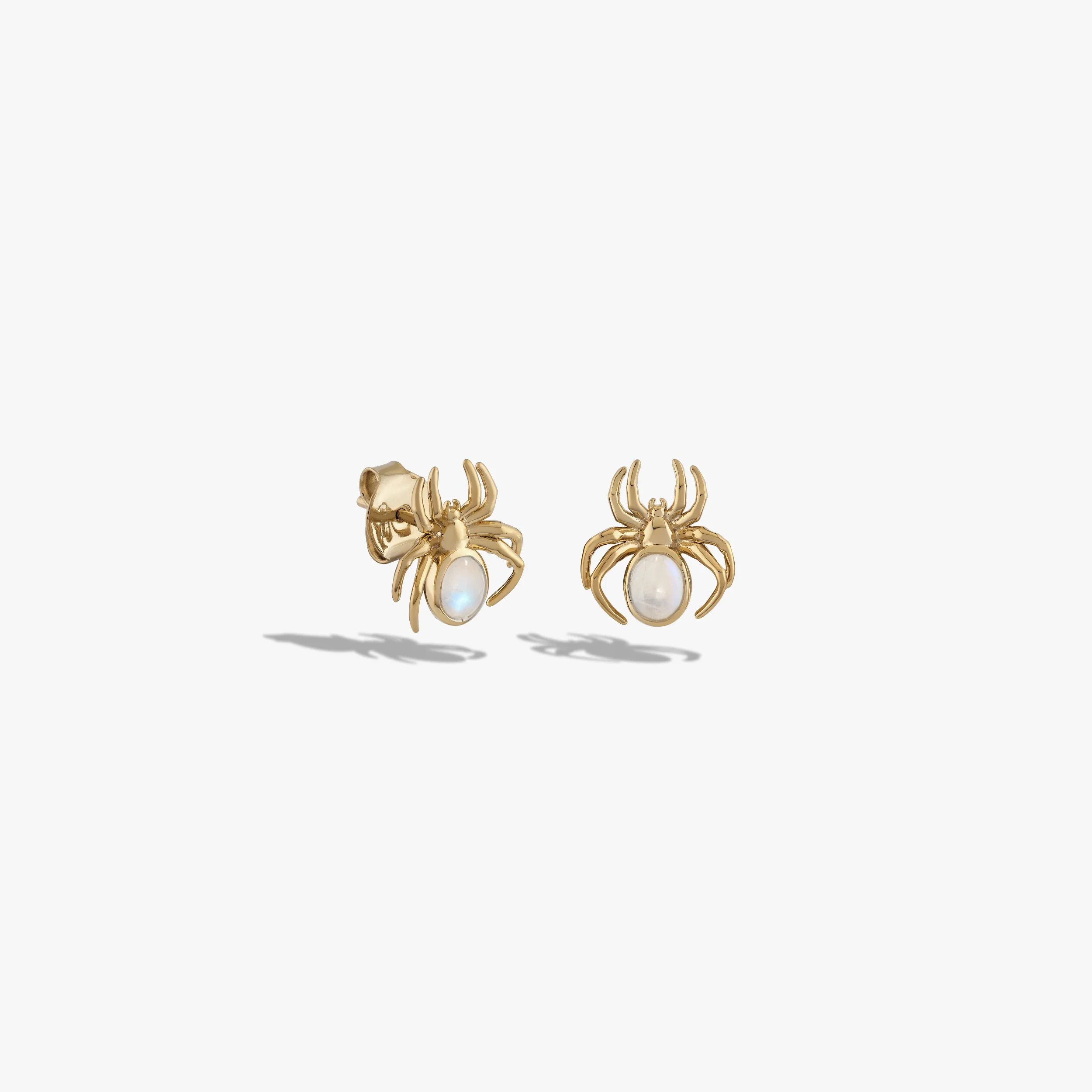 Moonstone Spider Studs - Image 4