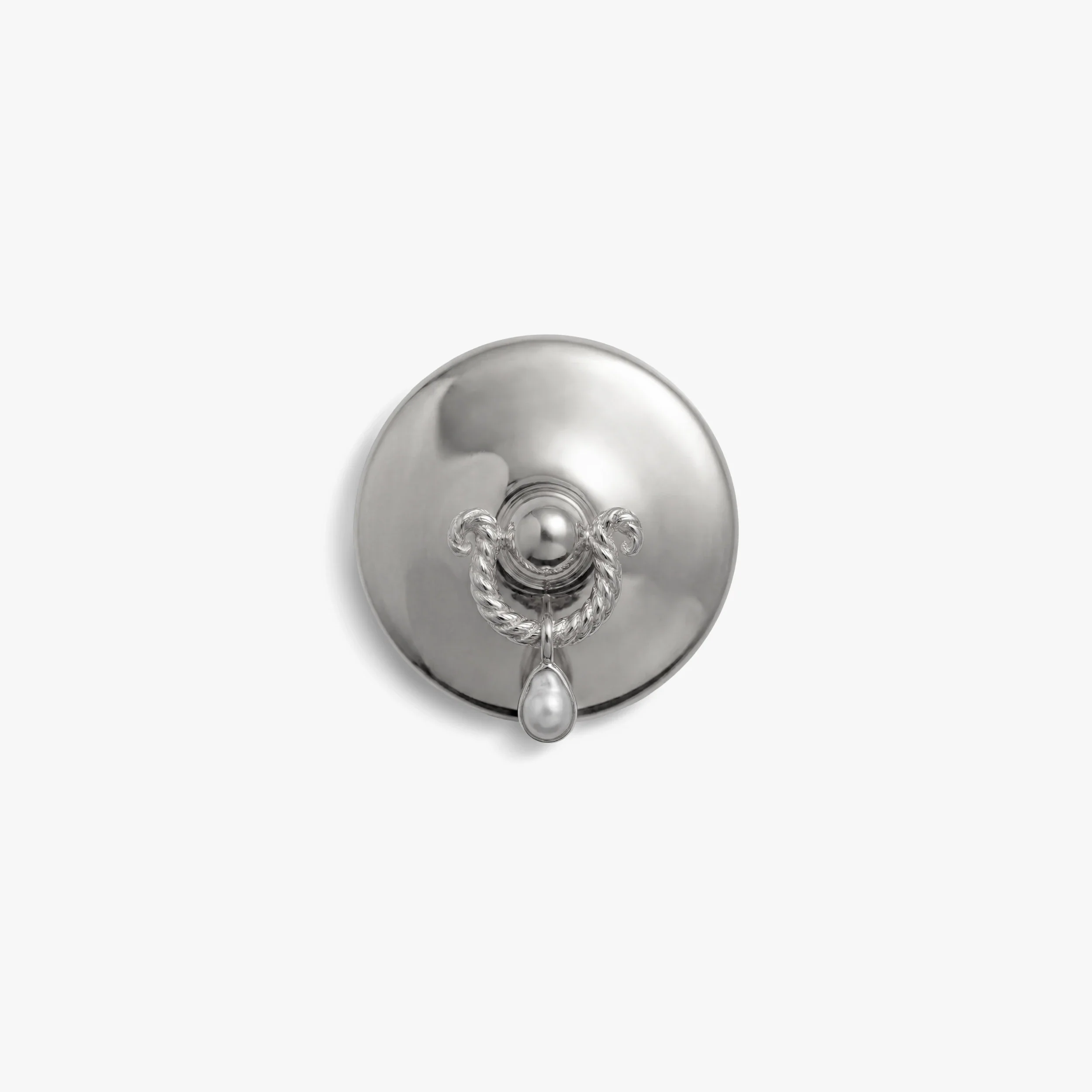 Pierced Pearl Brooch - Image 4