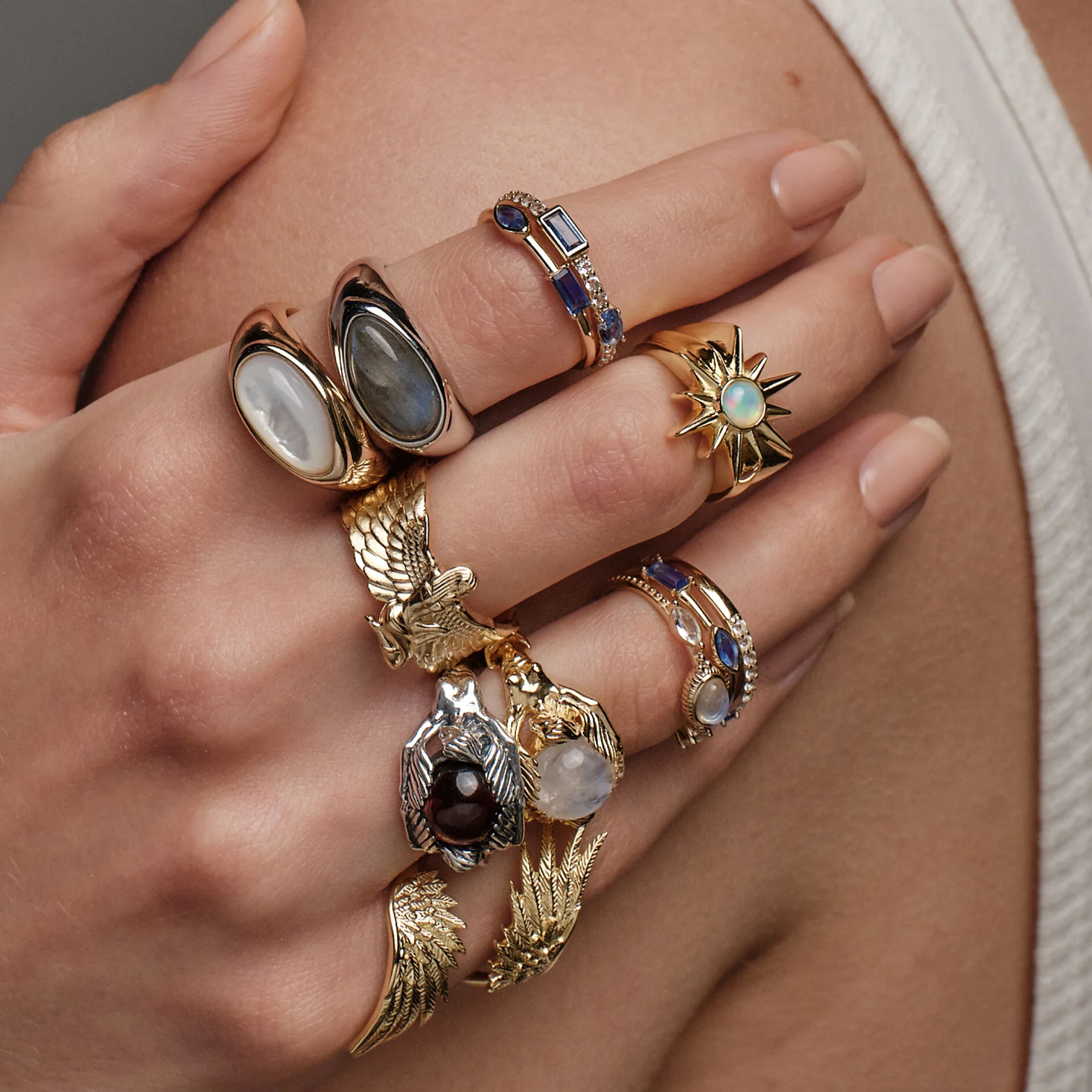 Opal Sun Ring - Image 3