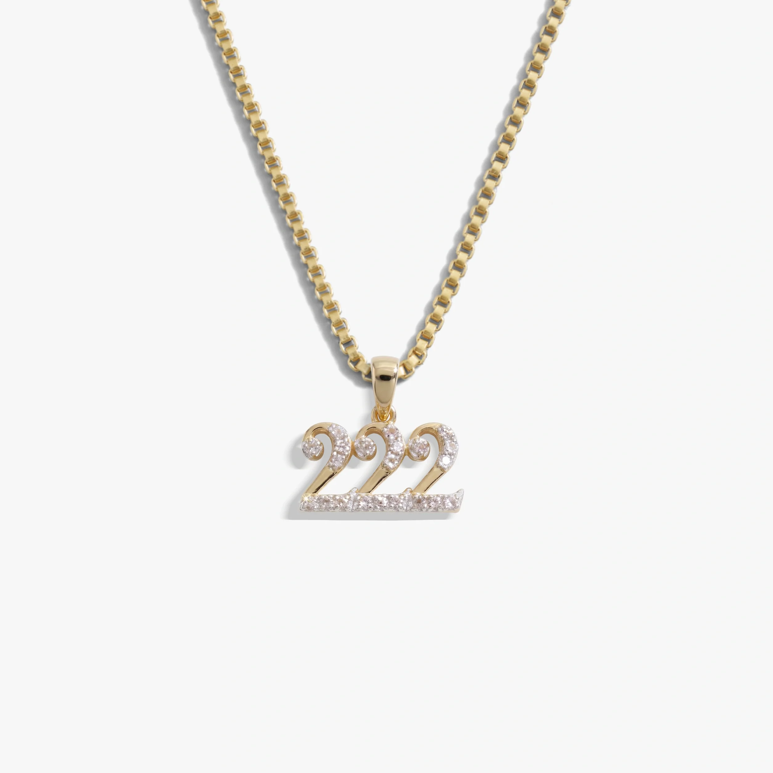 Sapphire Angel Number Necklace - Image 7