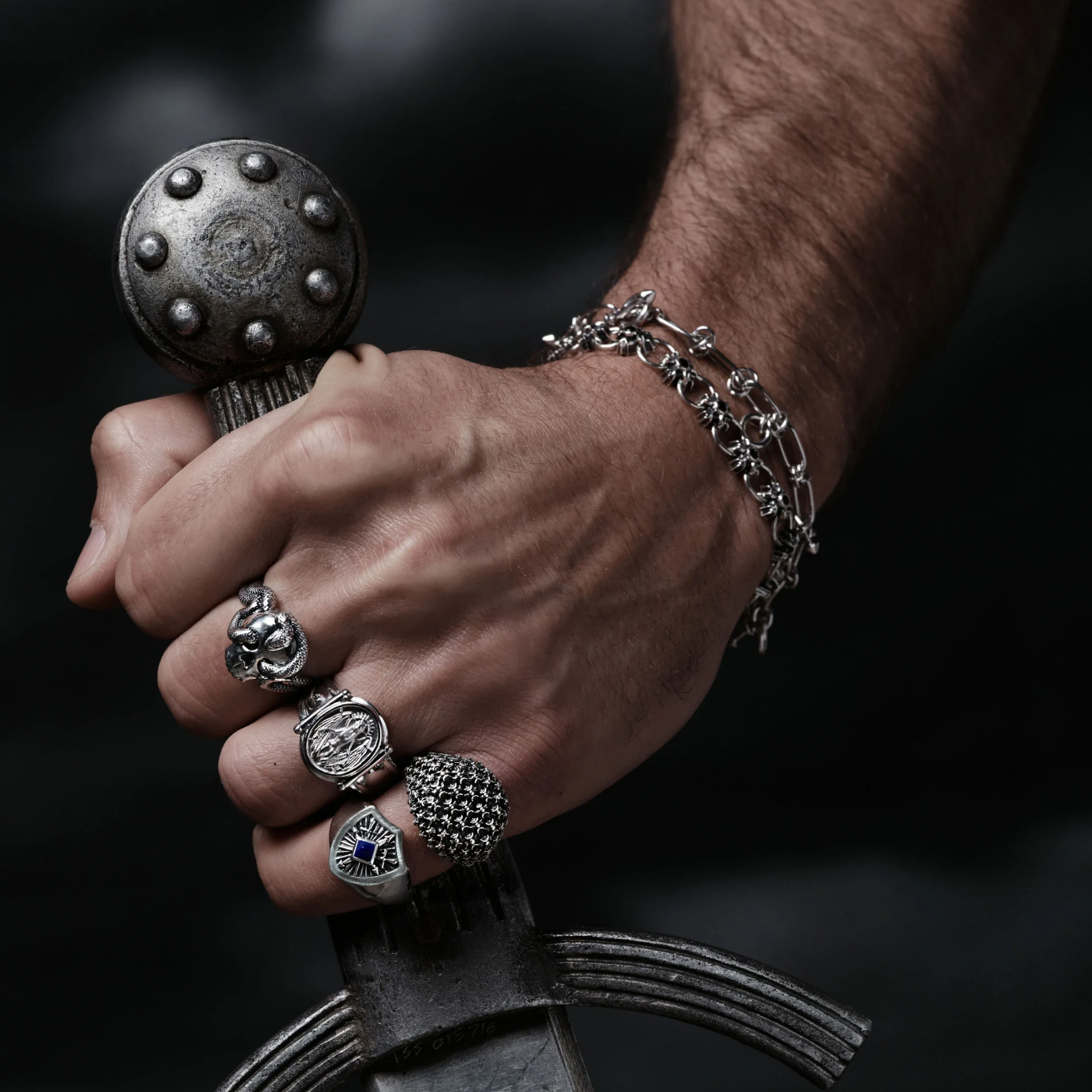 Gemstone Shield Defense Ring - Image 3