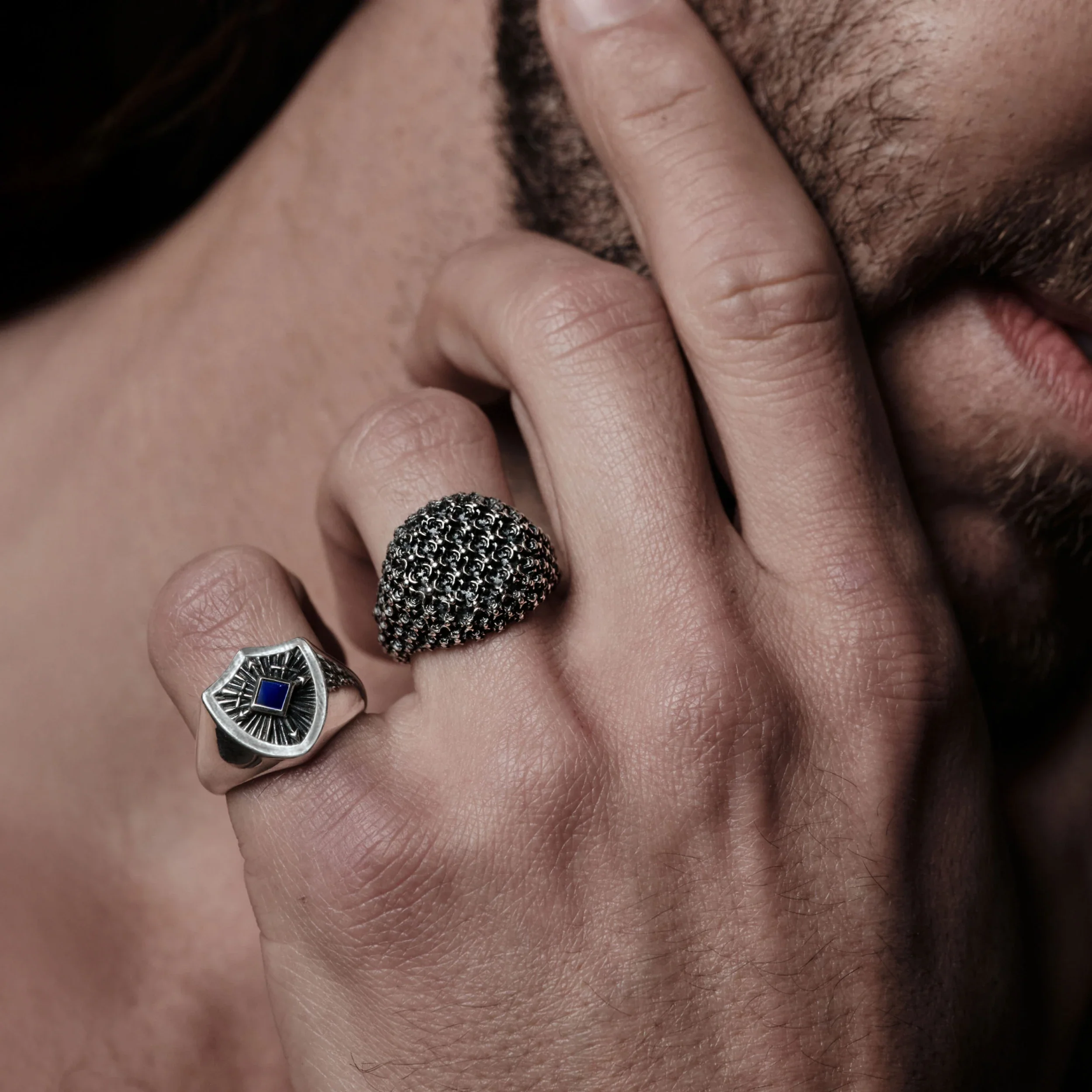 Gemstone Shield Defense Ring - Image 4