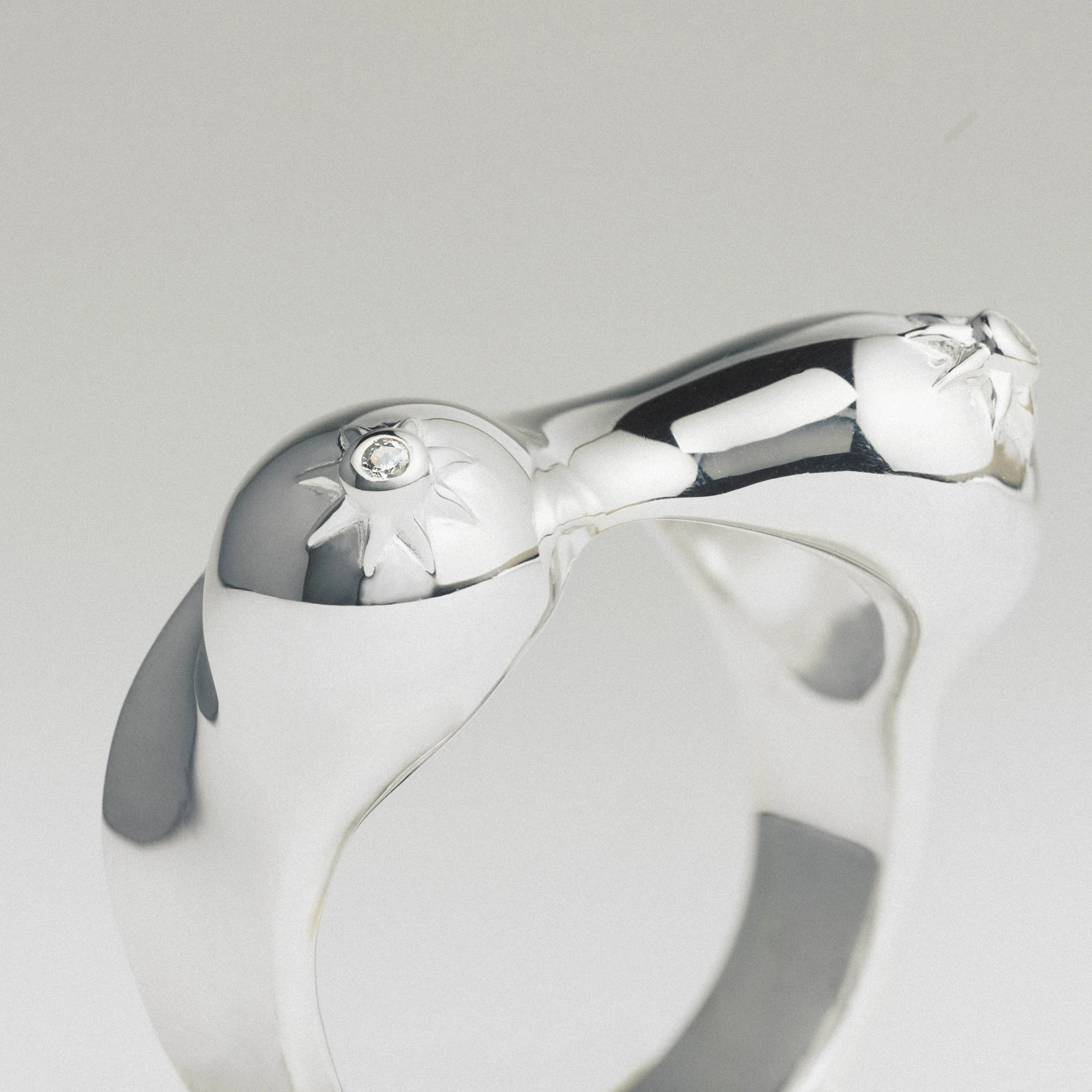 Sapphire Décolletage Ring - Image 3