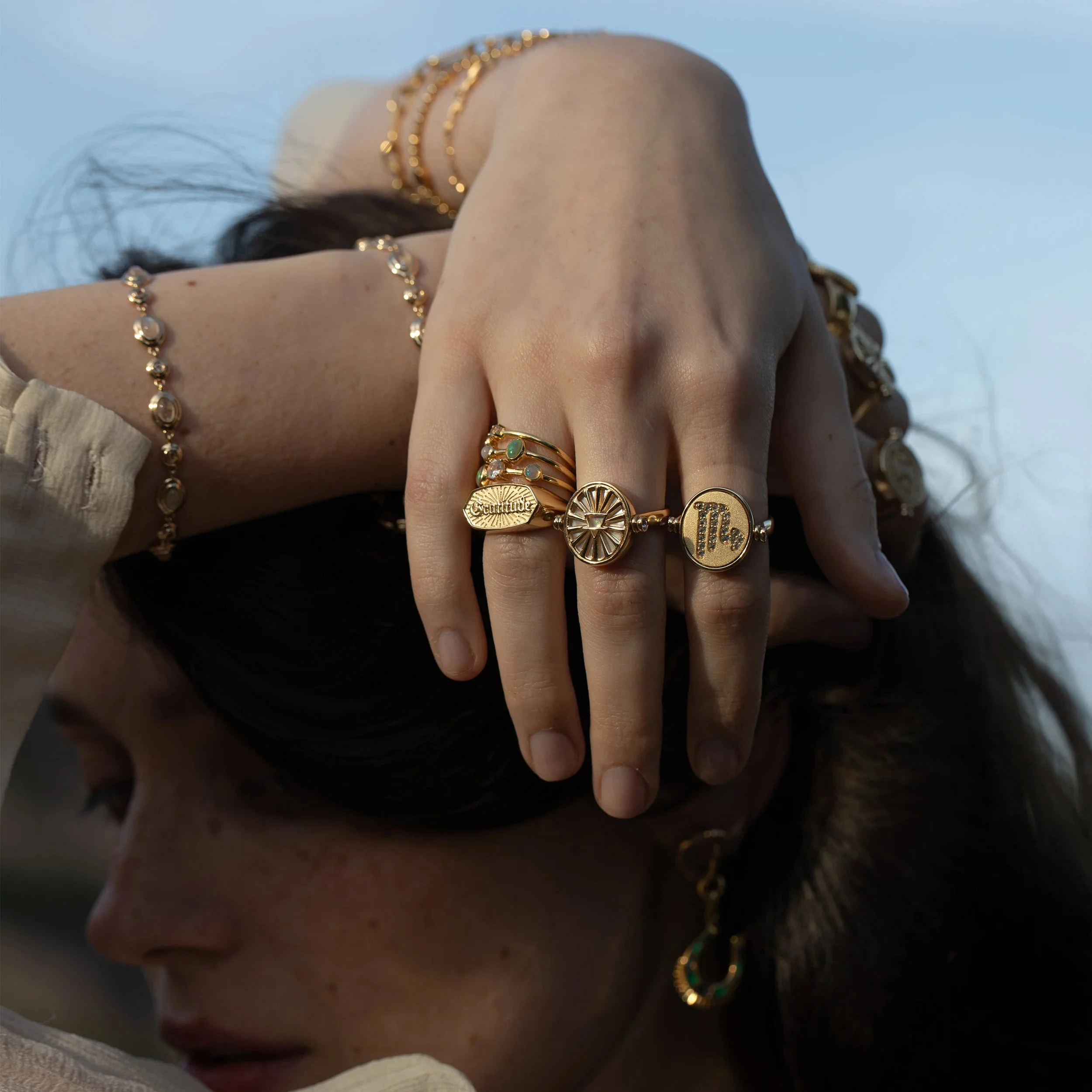 Scorpio & Water Flip Ring - Image 3