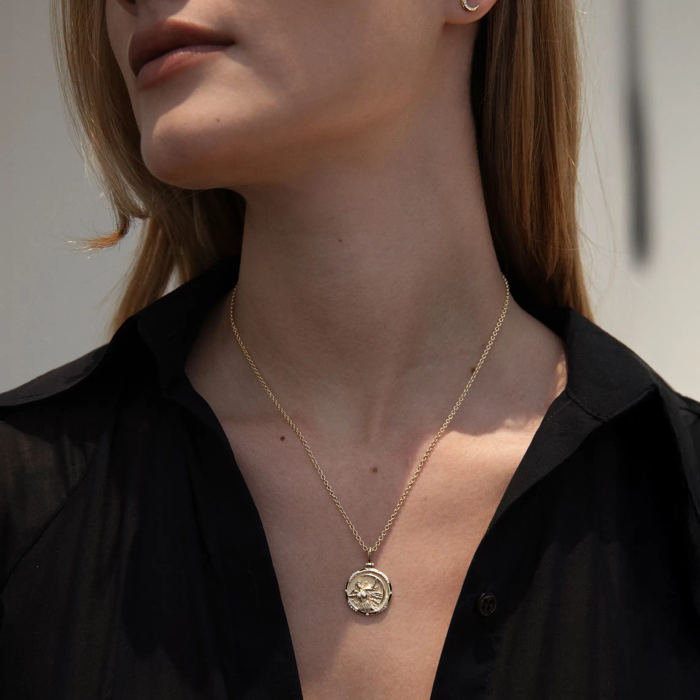 Diamond Selene Necklace - Image 2