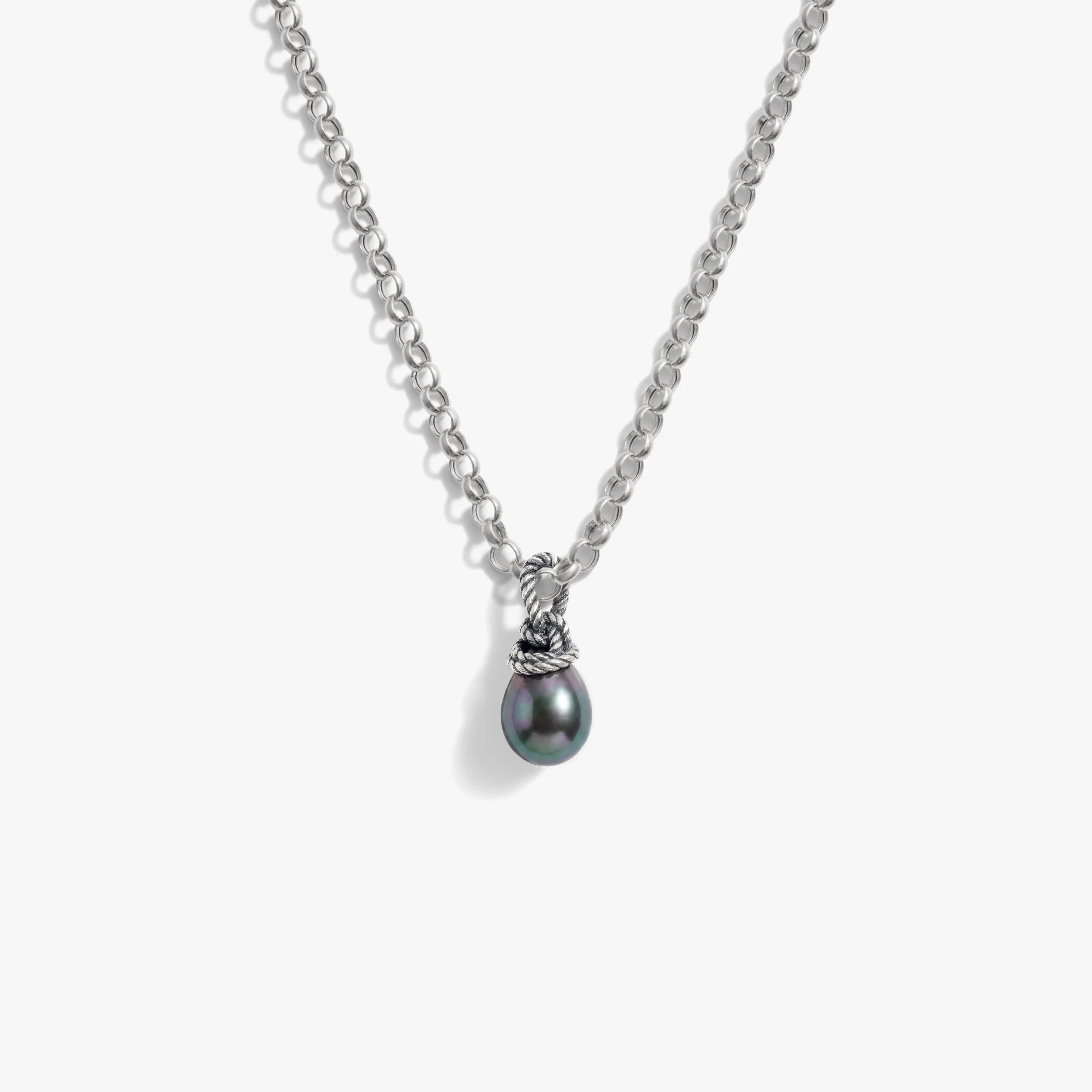 Adorned Pearl Necklace - Image 4