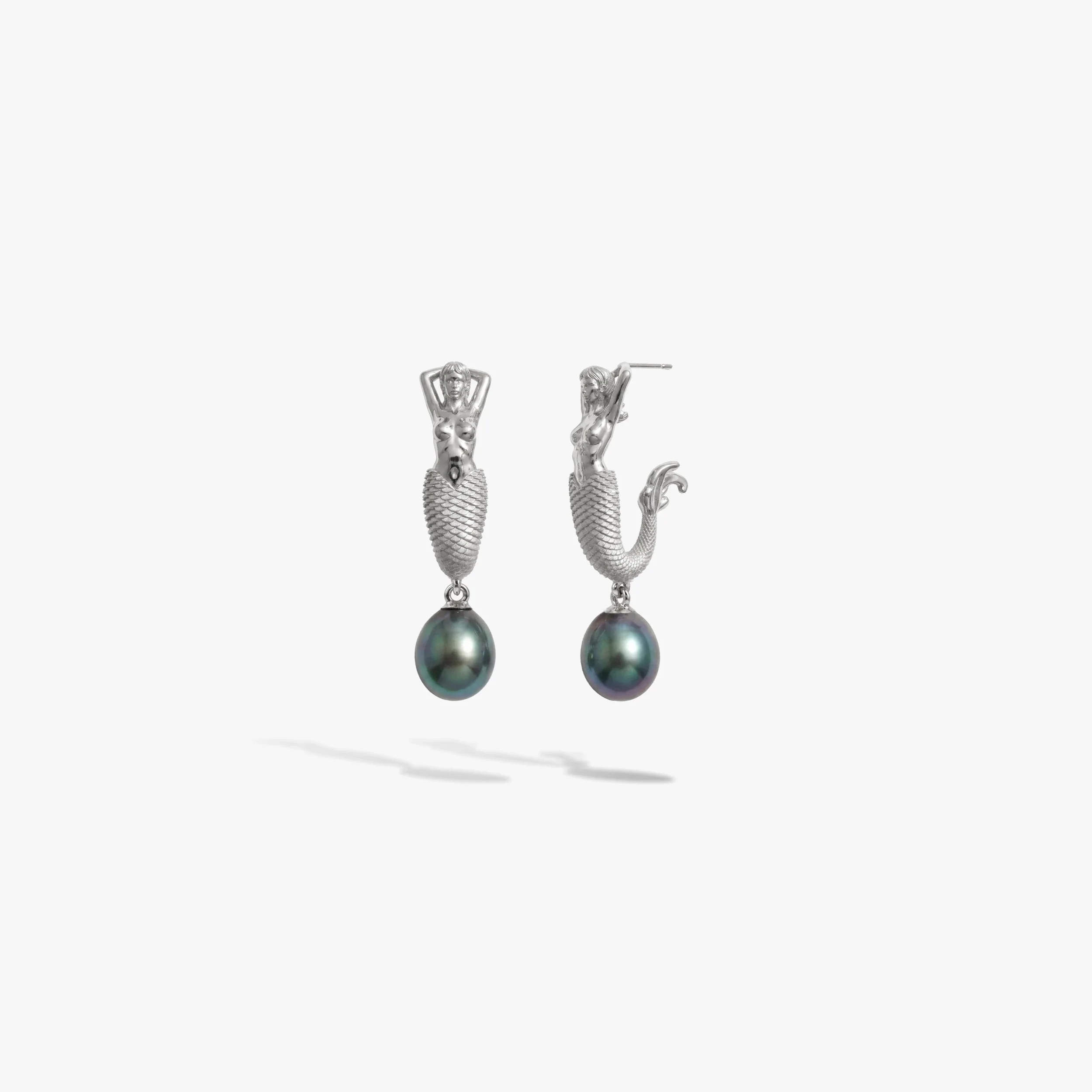 Siren Pearl Drop Earring - Image 4
