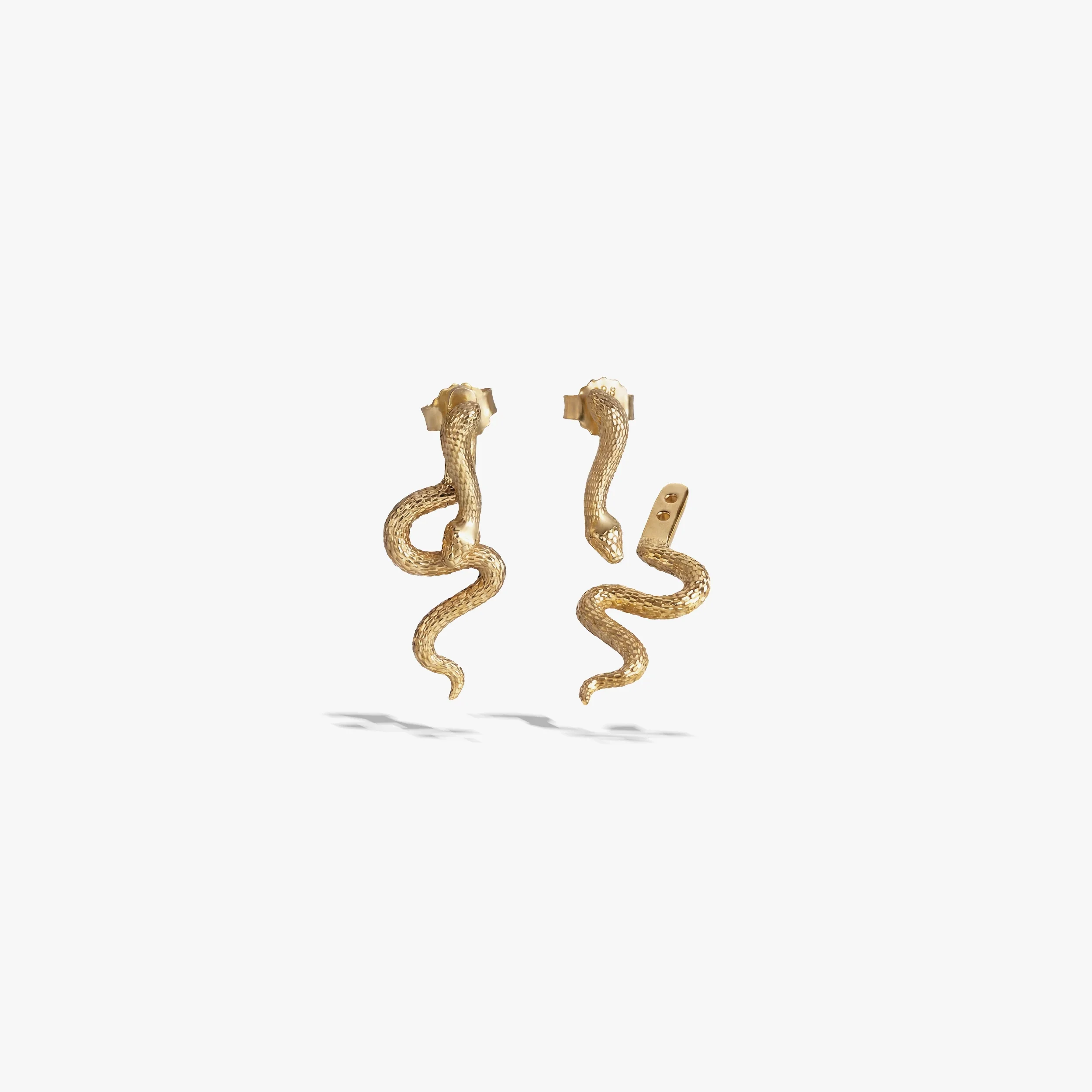 Mystic Serpent Cascade Earrings