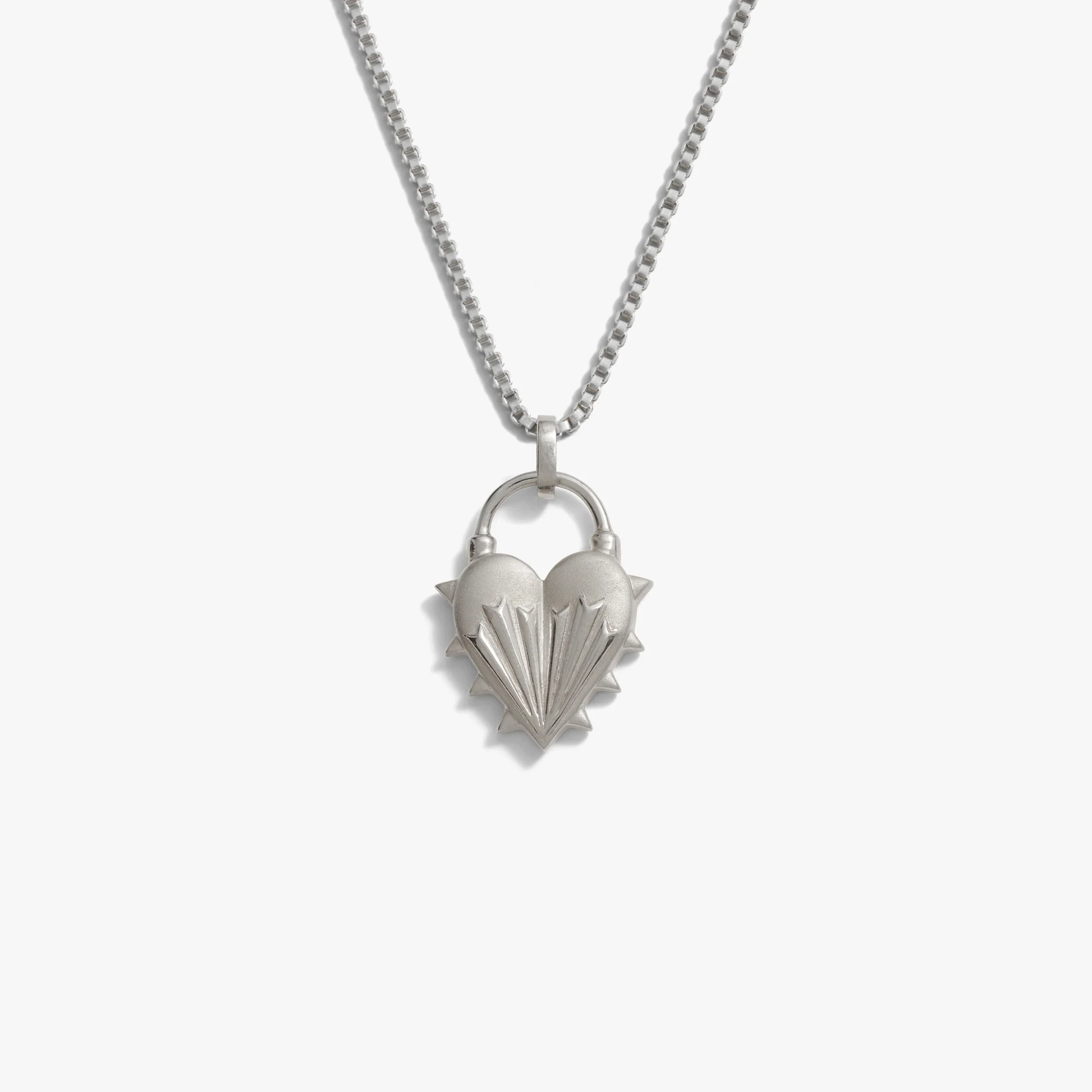 Spiked Heart Necklace - Image 5