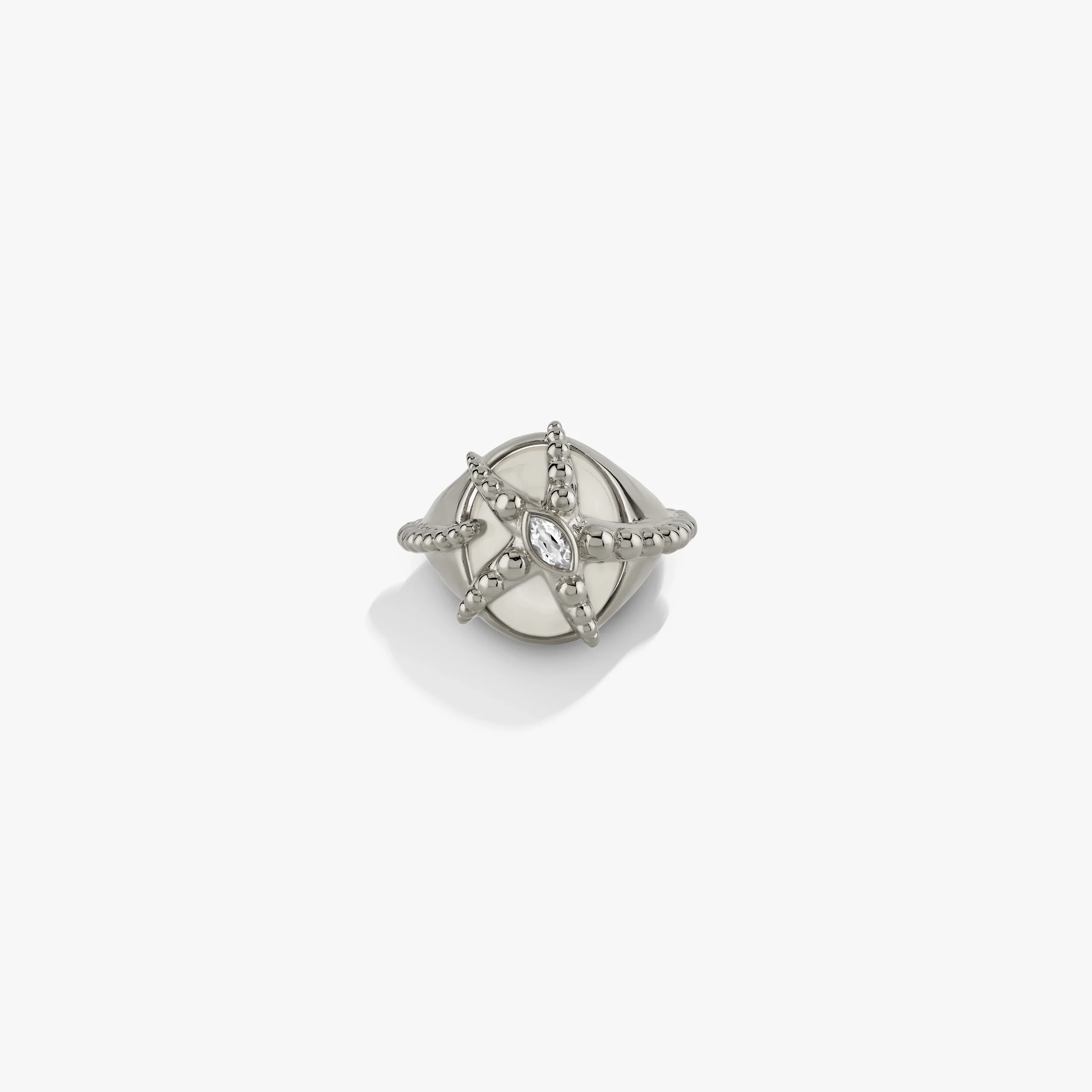 Starfish Moonstone Ring