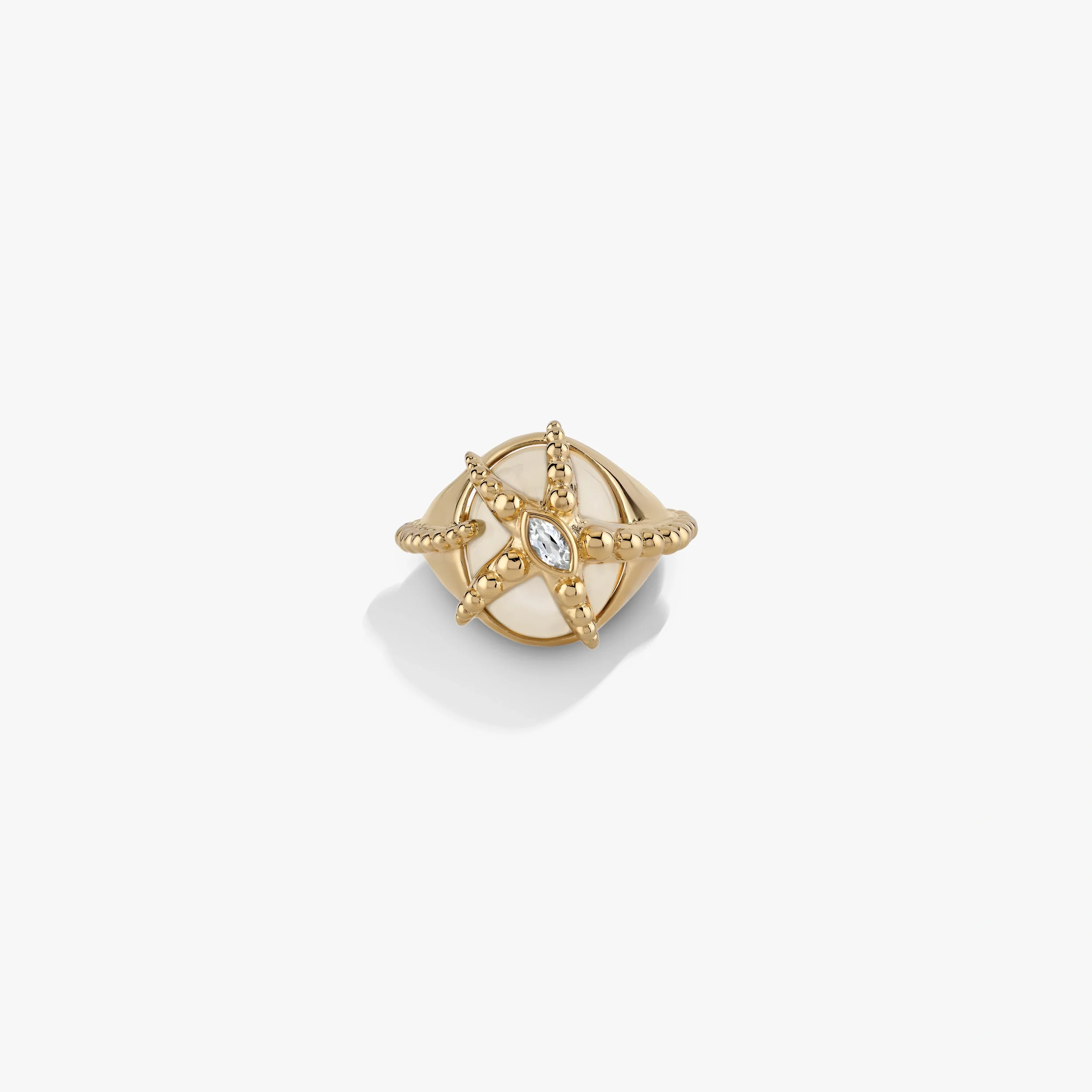 Starfish Moonstone Ring - Image 6