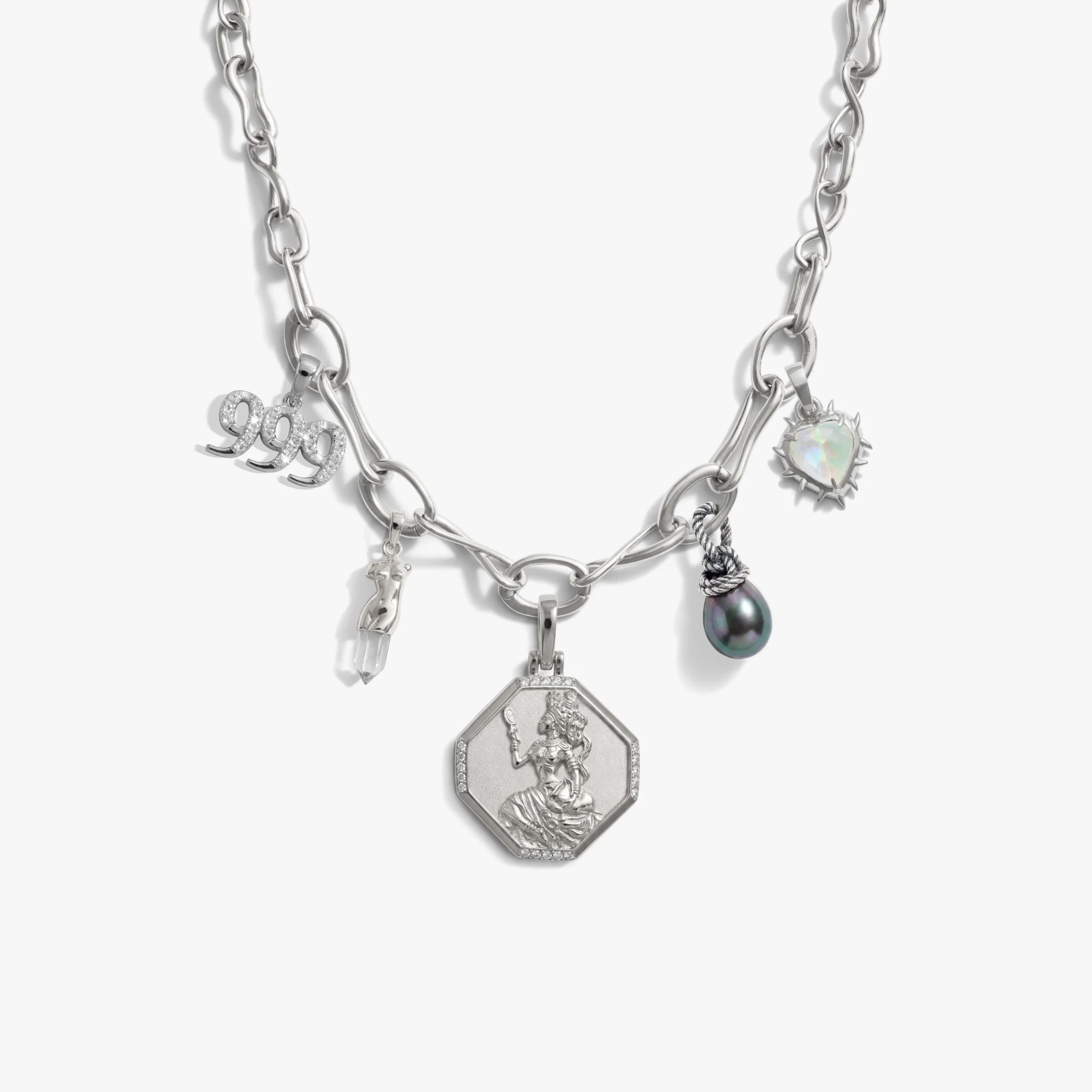 The Enchantress Statement Charm Necklace - Image 5