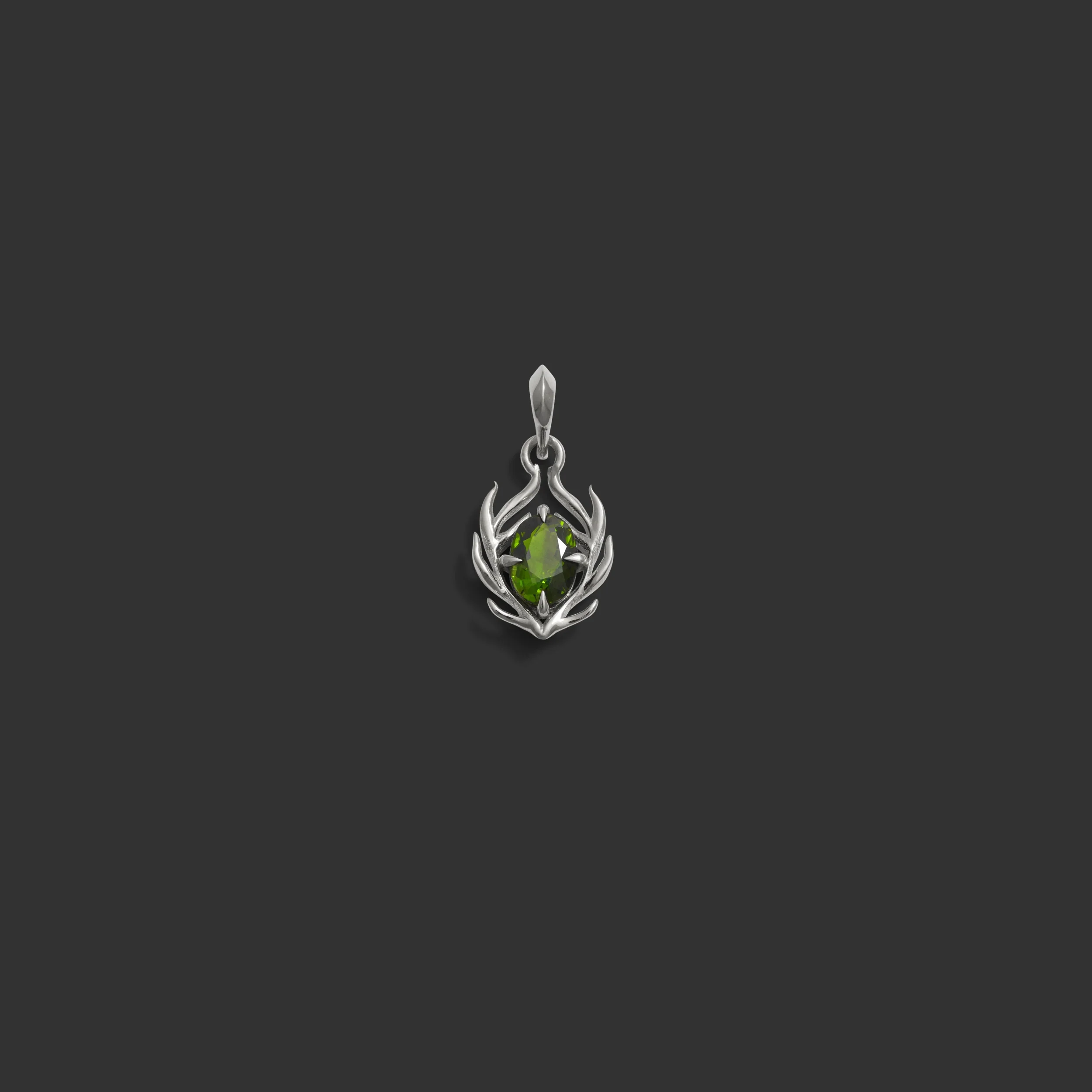 Tourmaline Stag Amulet - Image 6