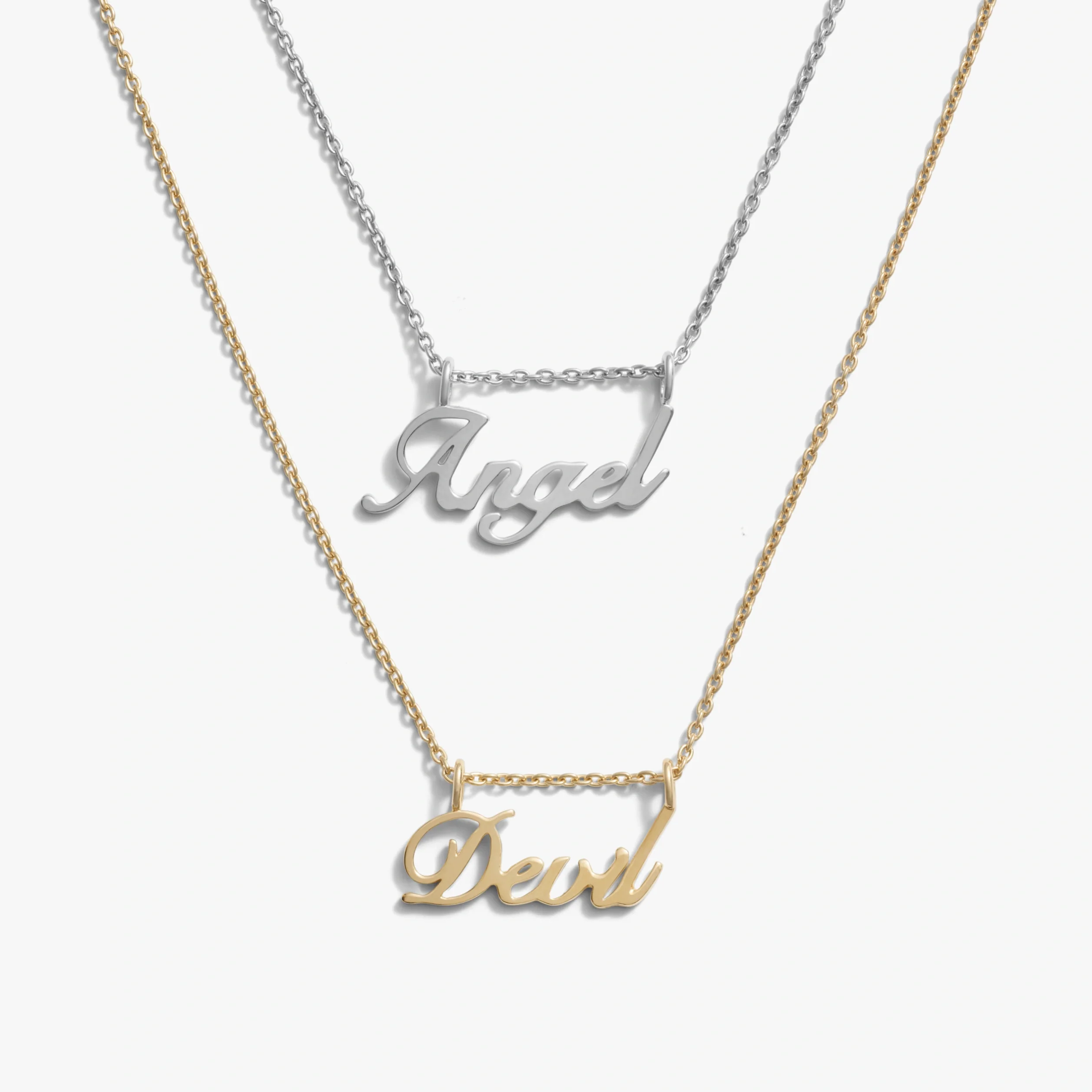 Twin Flames Necklace Duo