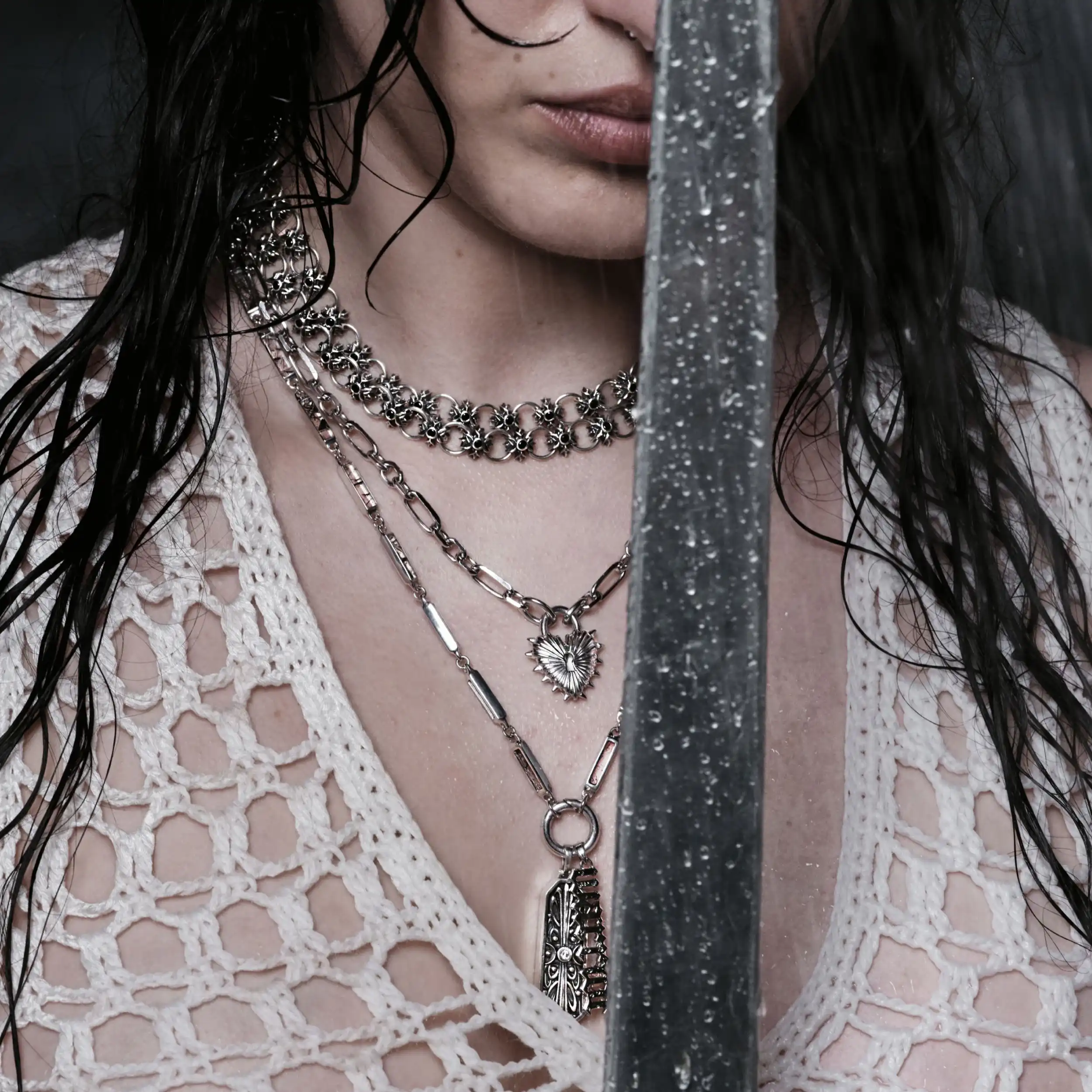 Warrior's Cry Knife Necklace - Image 3