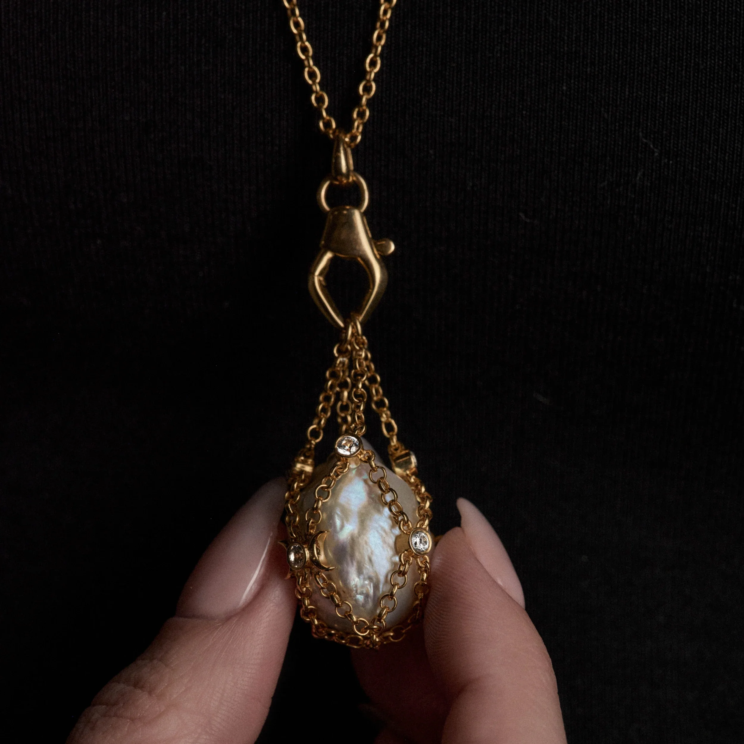 Wishing Stone Pochette Pendant - Image 3