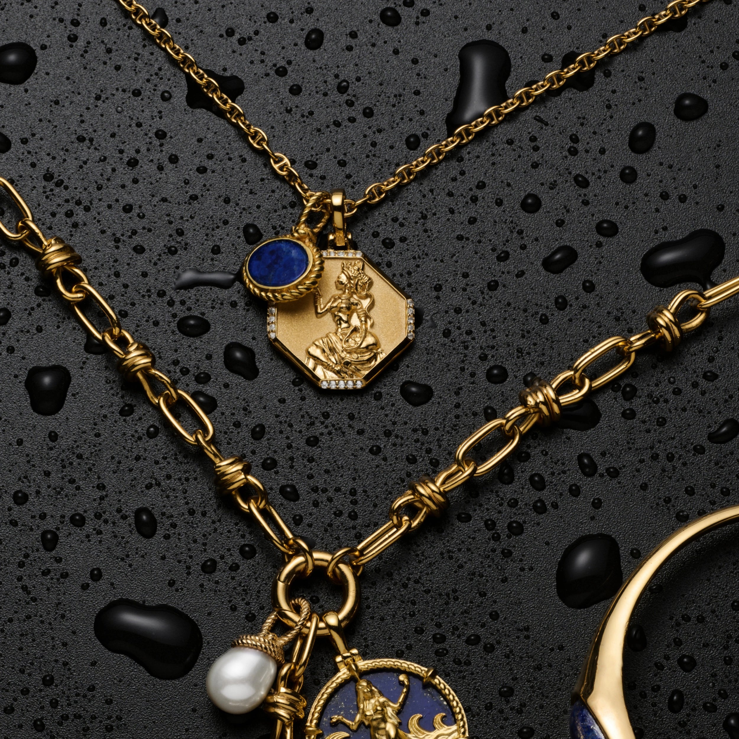 Mini Gemstone Zodiac Necklace - Image 4